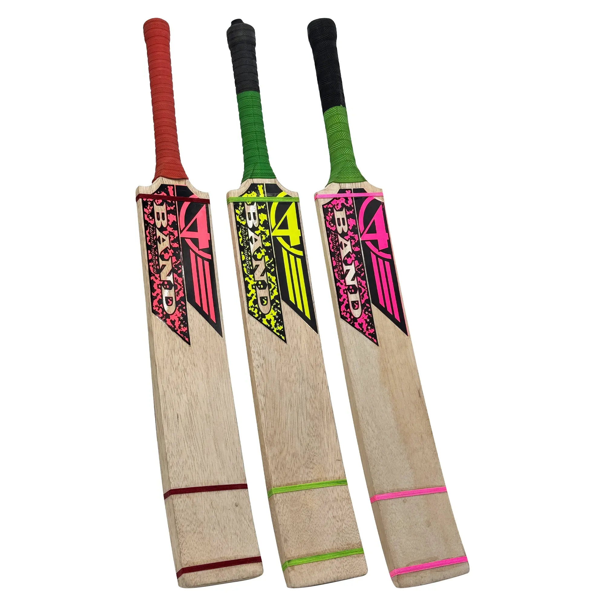 4 Band Classic Srilankan Soft Ball Bat - Image 2