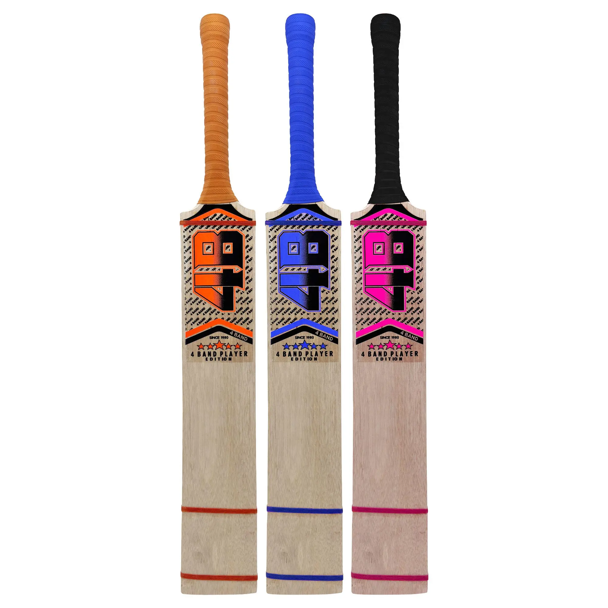 4 Band Player Edition Soft Ball Cricket Bat - Image 2