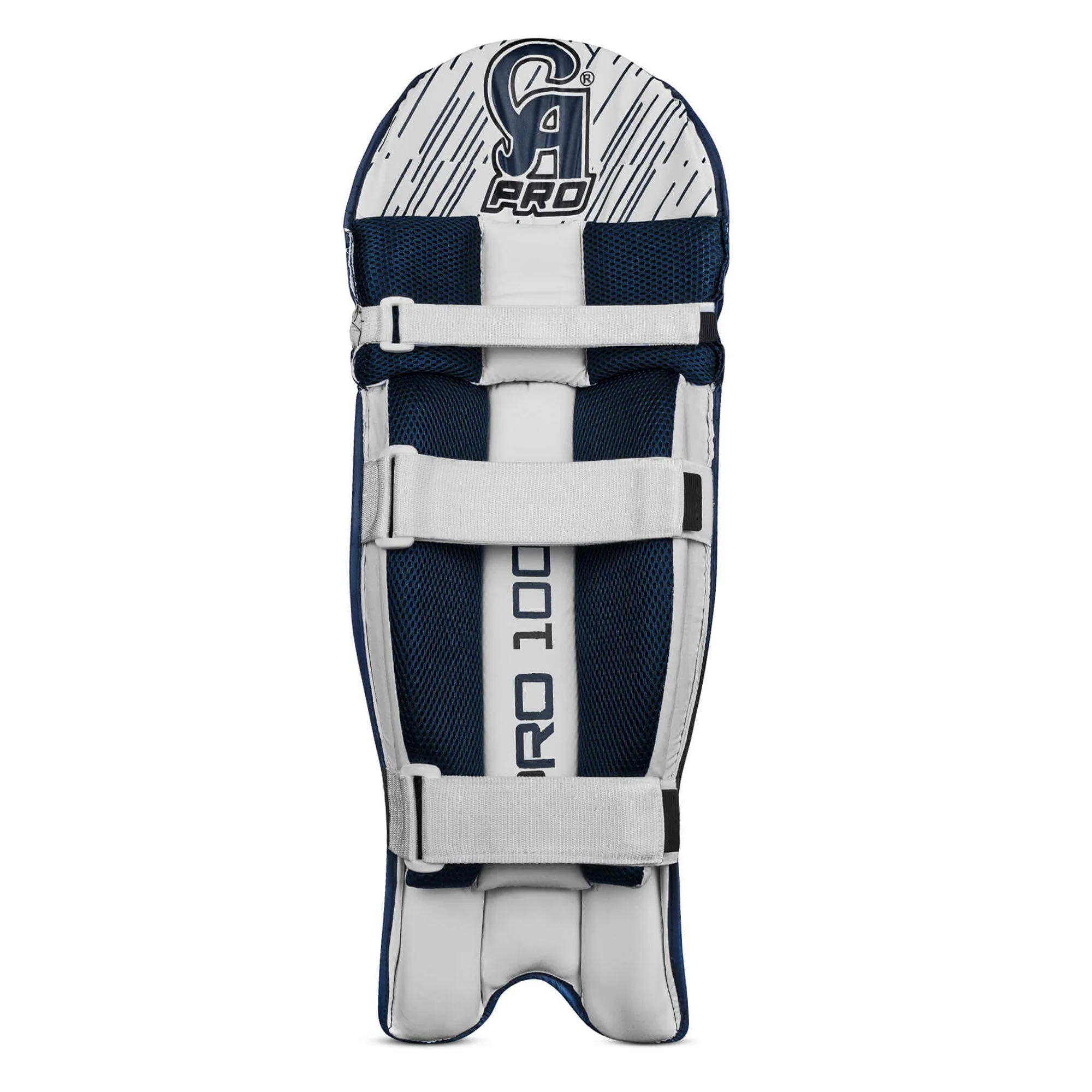 CA Pro 10000 Batting Pads Navy - Image 5