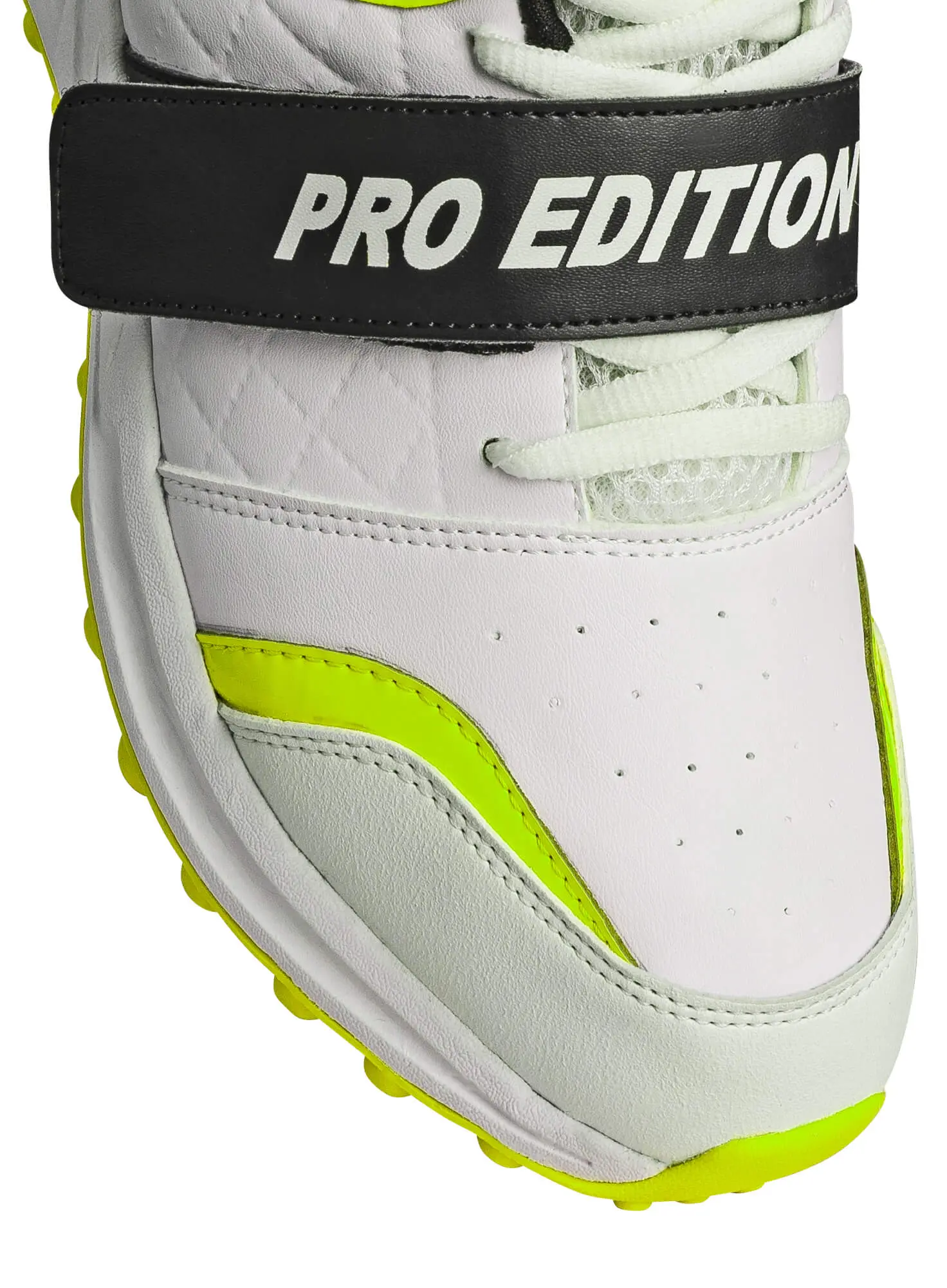 CA Pro Edition Cricket Shoes White/Yellow - Image 4