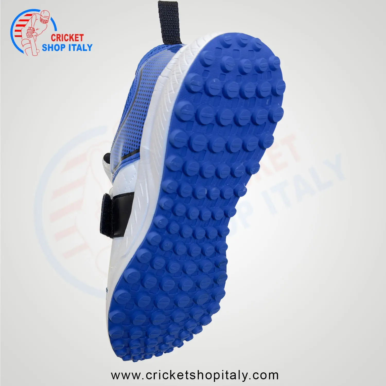 CA Pro Edition Cricket Shoes White/blue - Image 9