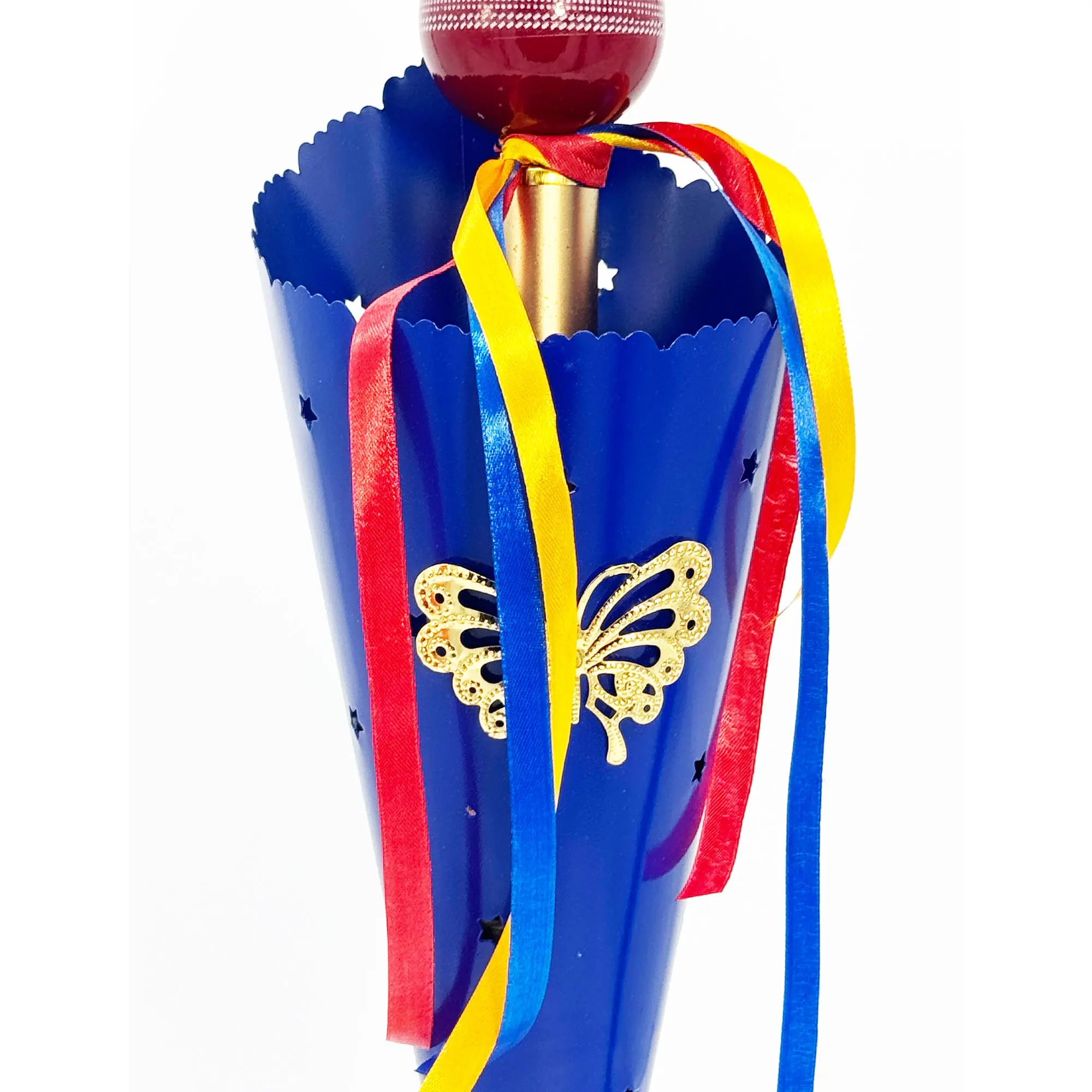 Crown's Blue And Gold Butterfly Streak Trophy - Image 5