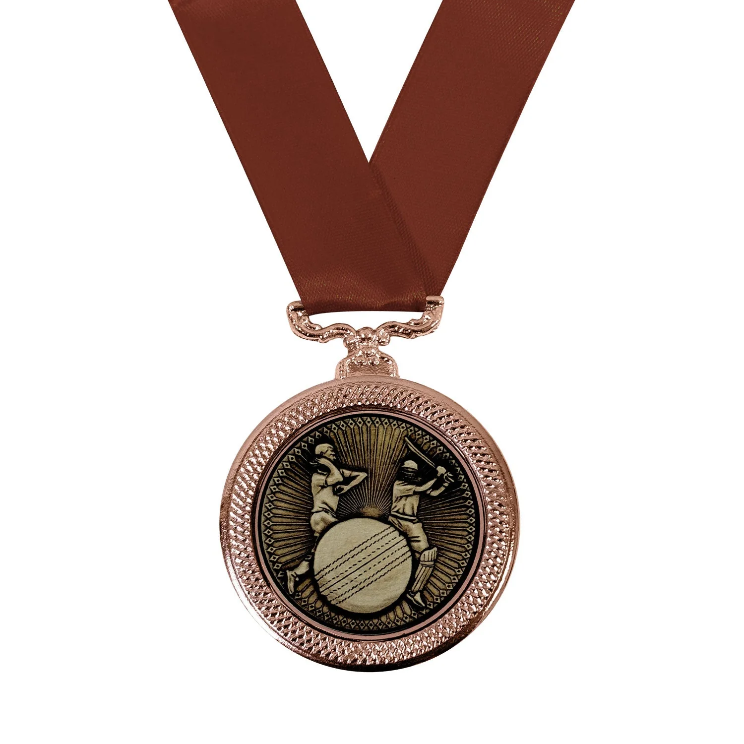 Deluxe Cricket Medal 6 Cm - Image 3