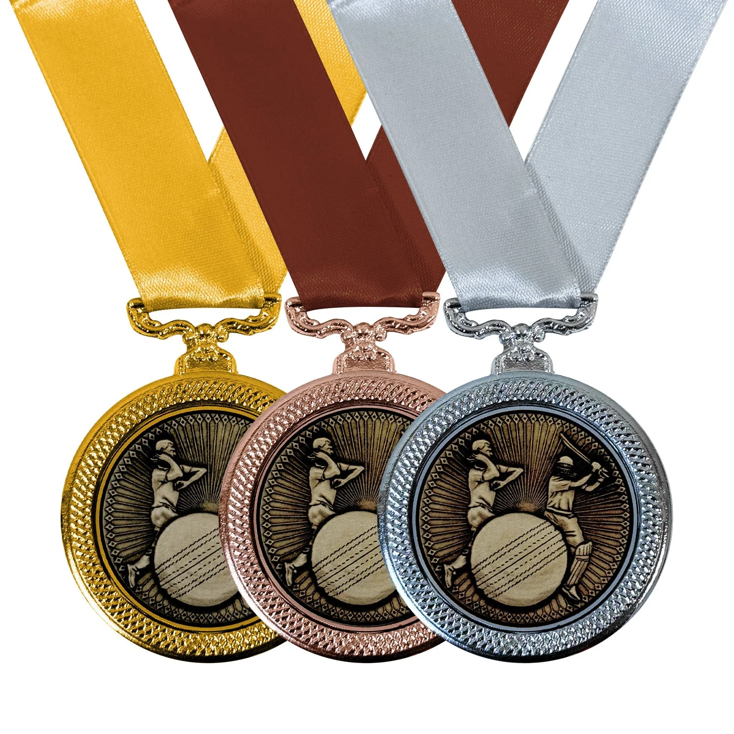 Deluxe Cricket Medal 6 Cm - Image 4