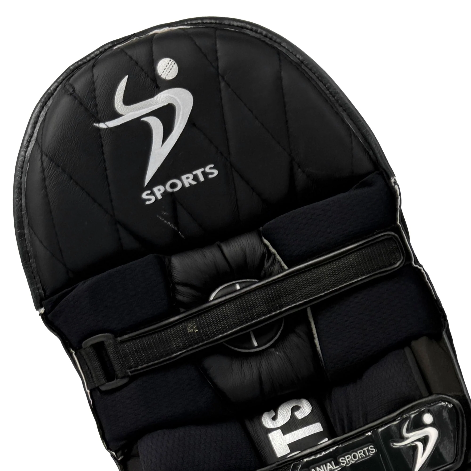 DS T/20 Cricket Batting Pads Black - Image 8