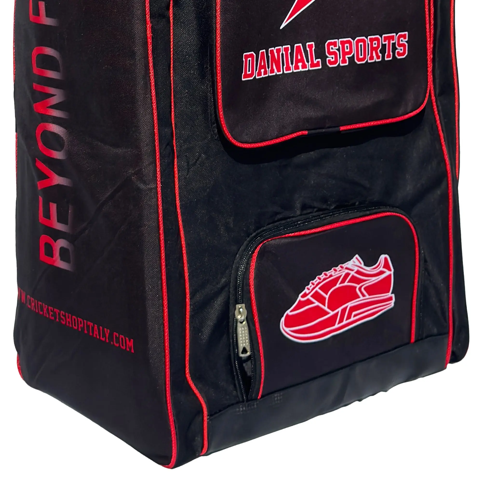 DS 1.0 Duffle Cricket Bag Black/Red - Image 8