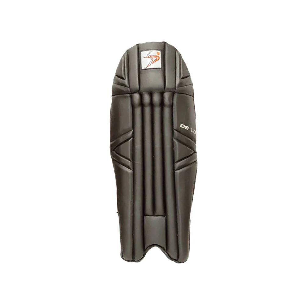 DS 1.0 Wicket Keeper Pads Black - Image 3