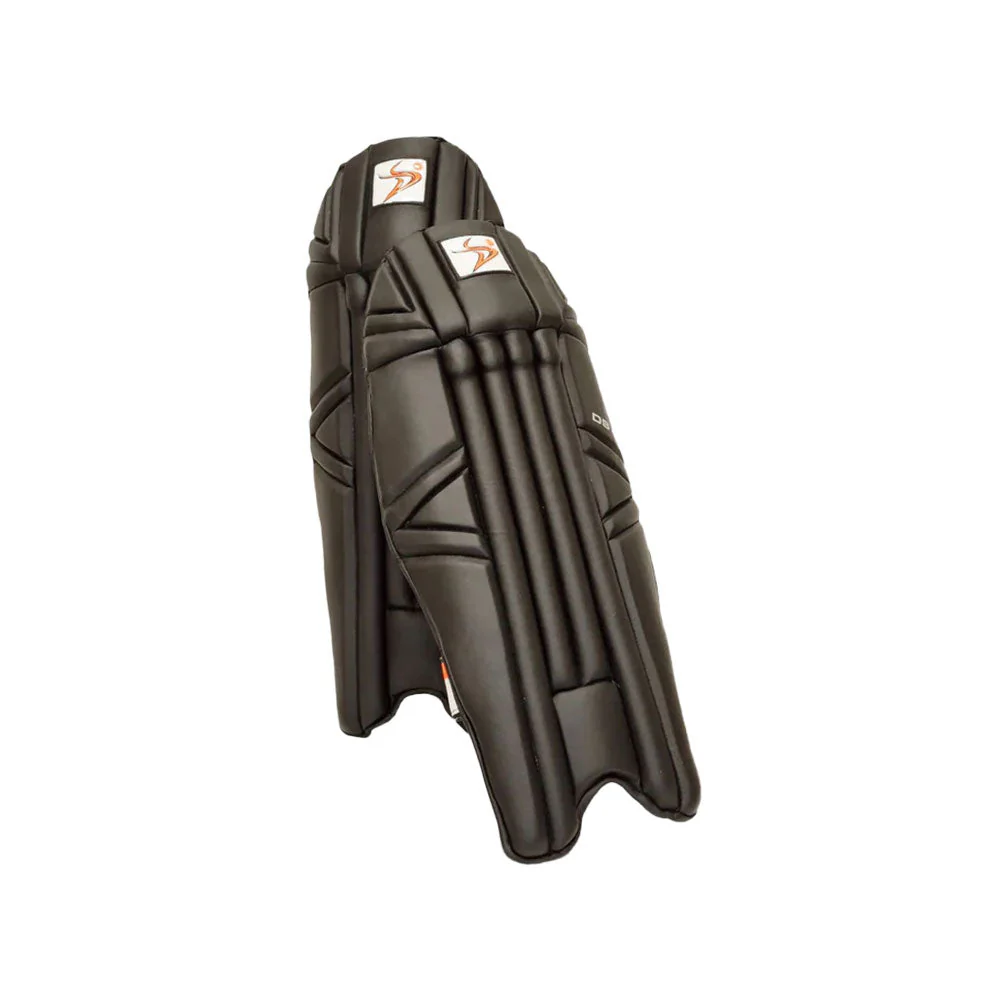 DS 1.0 Wicket Keeper Pads Black - Image 4