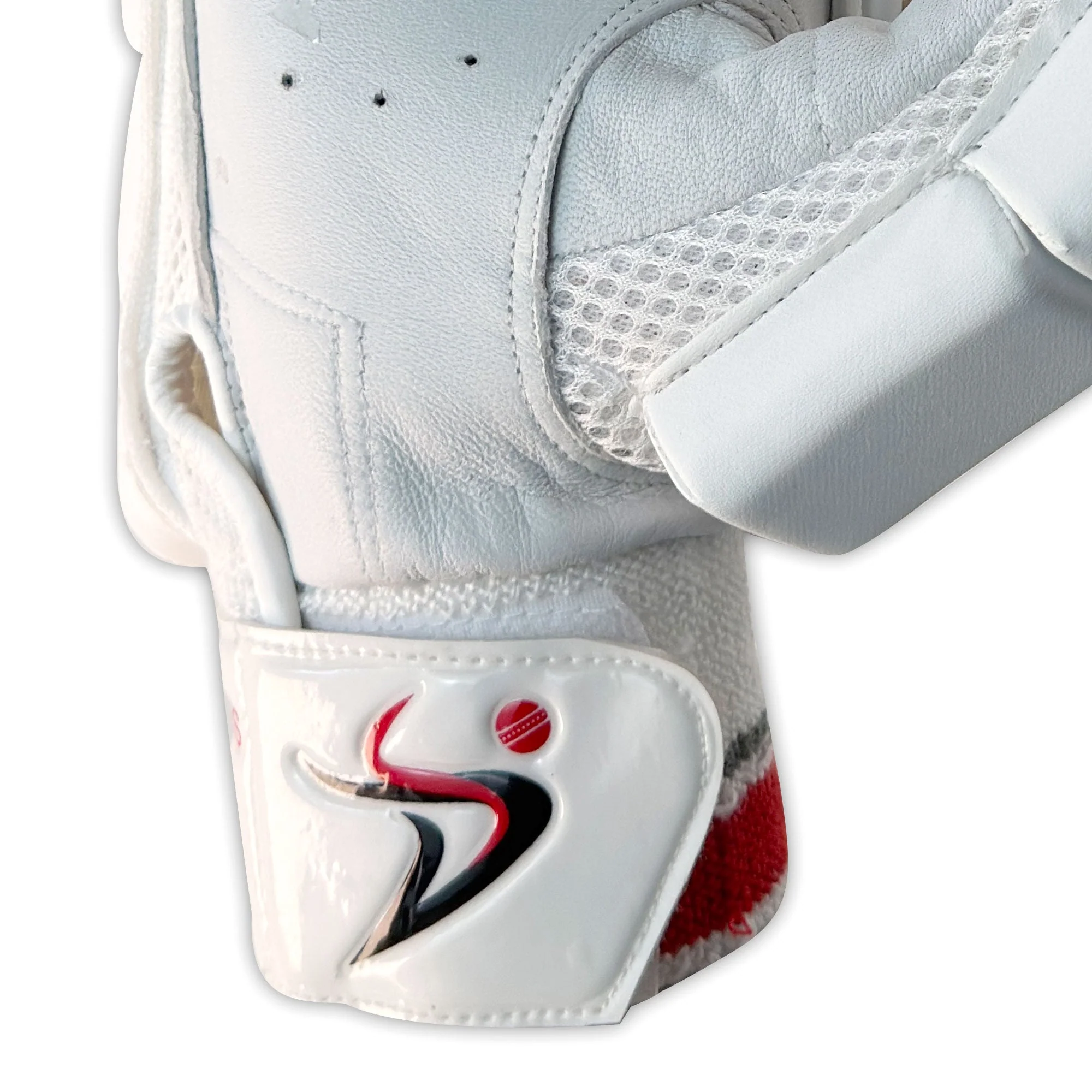 DS 1.1 L.E Batting Gloves White/Red - Image 3