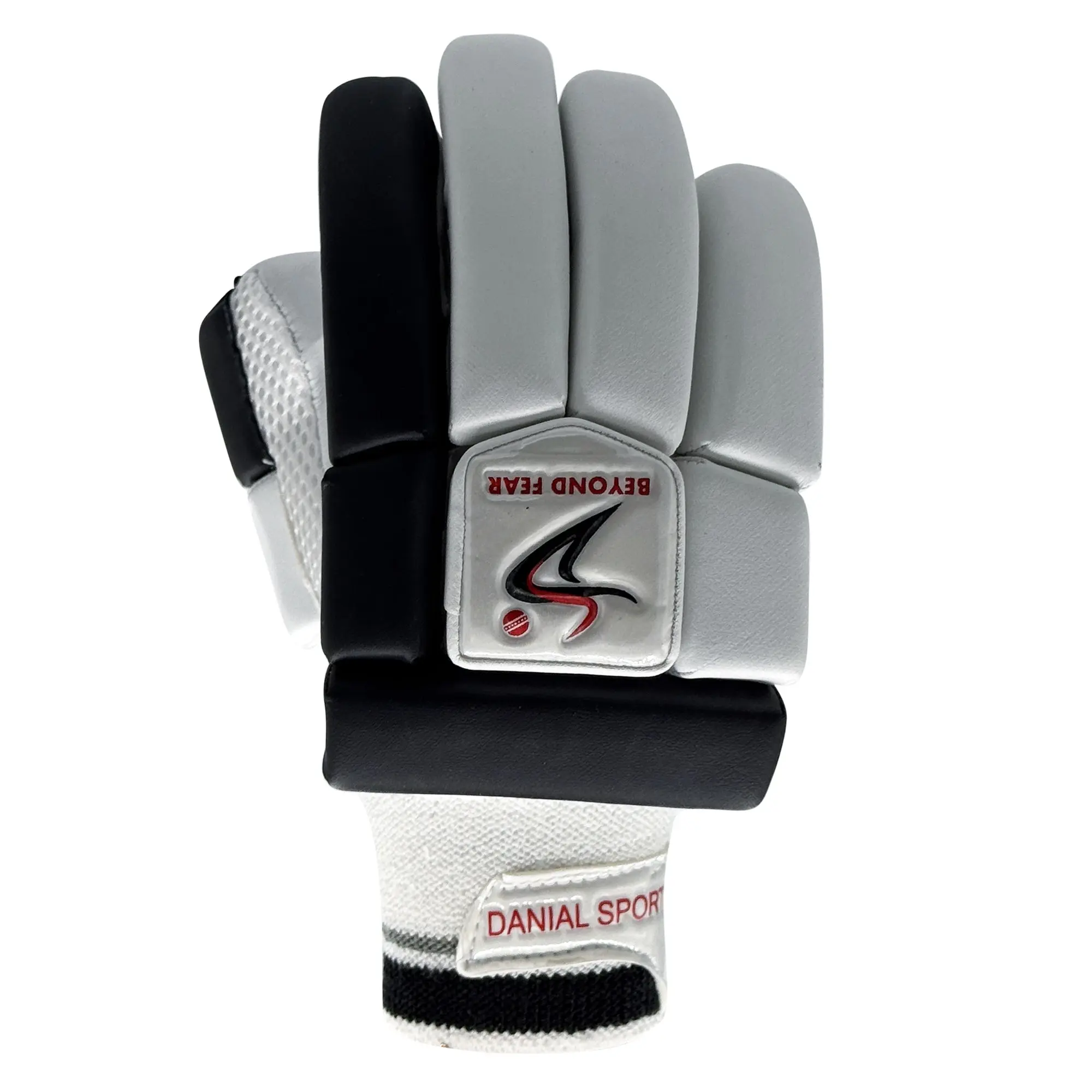 DS 1.3 Junior Batting Gloves White/Black - Image 6