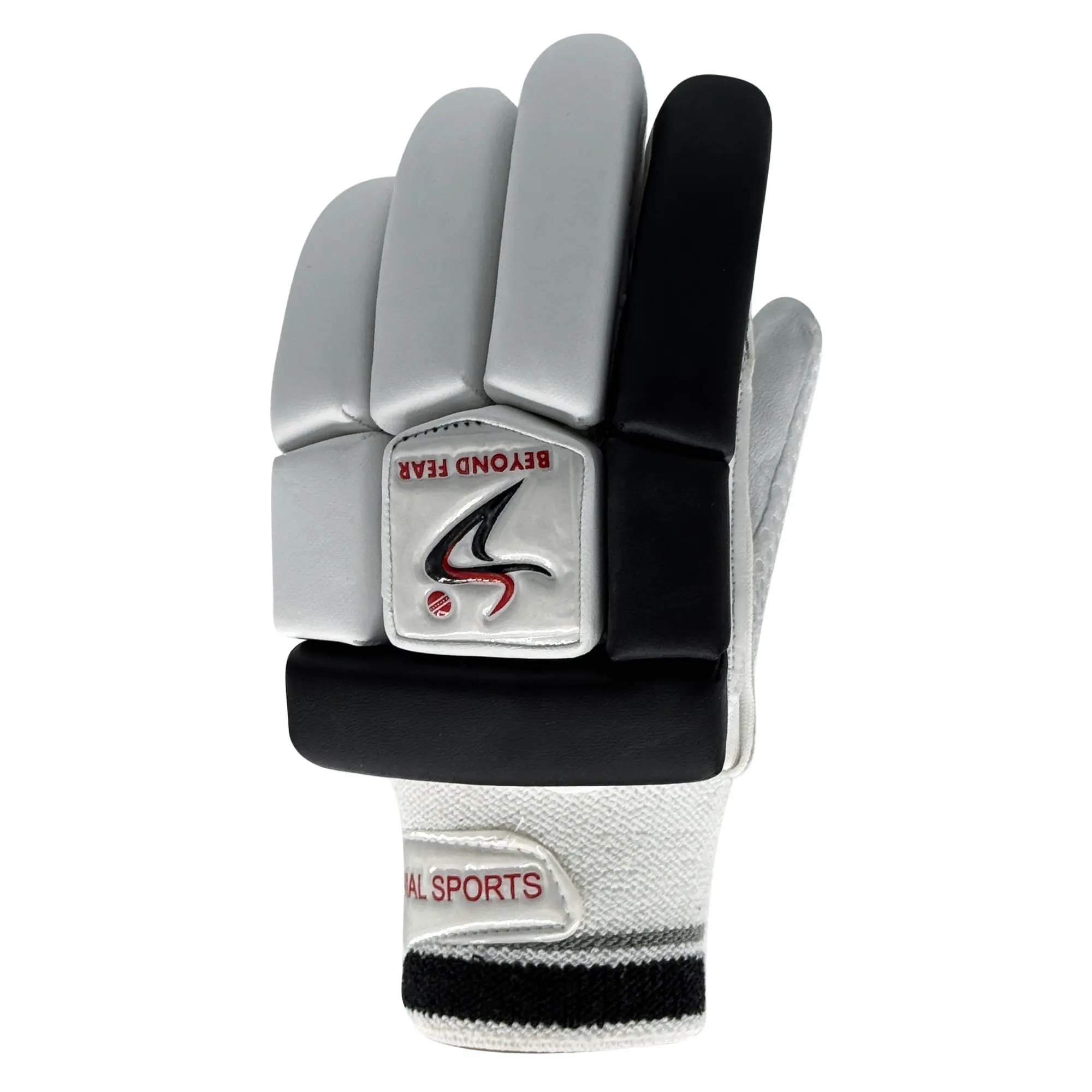 DS 1.3 Junior Batting Gloves White/Black - Image 9