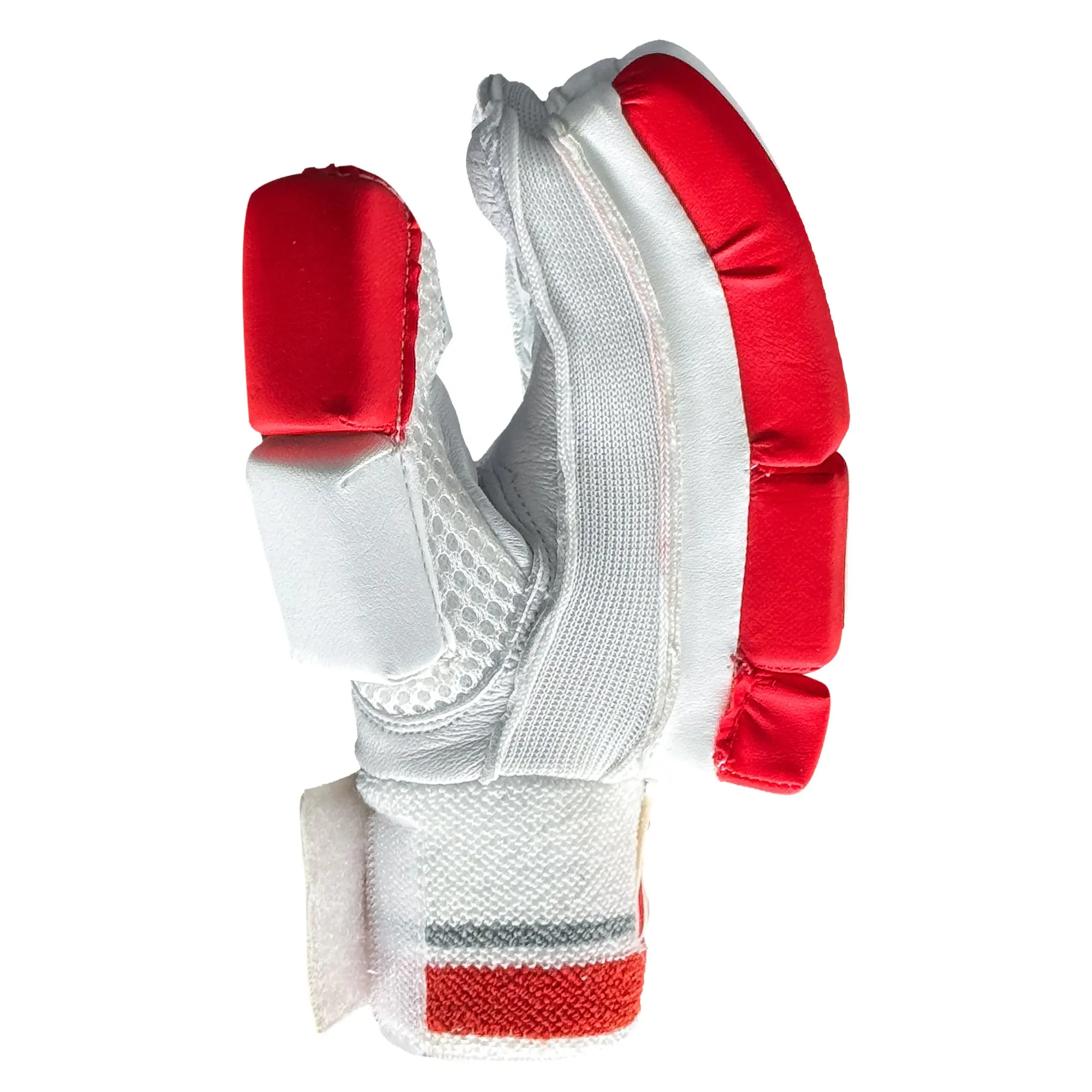 DS 1.3 Junior Batting Gloves White/Red - Image 2