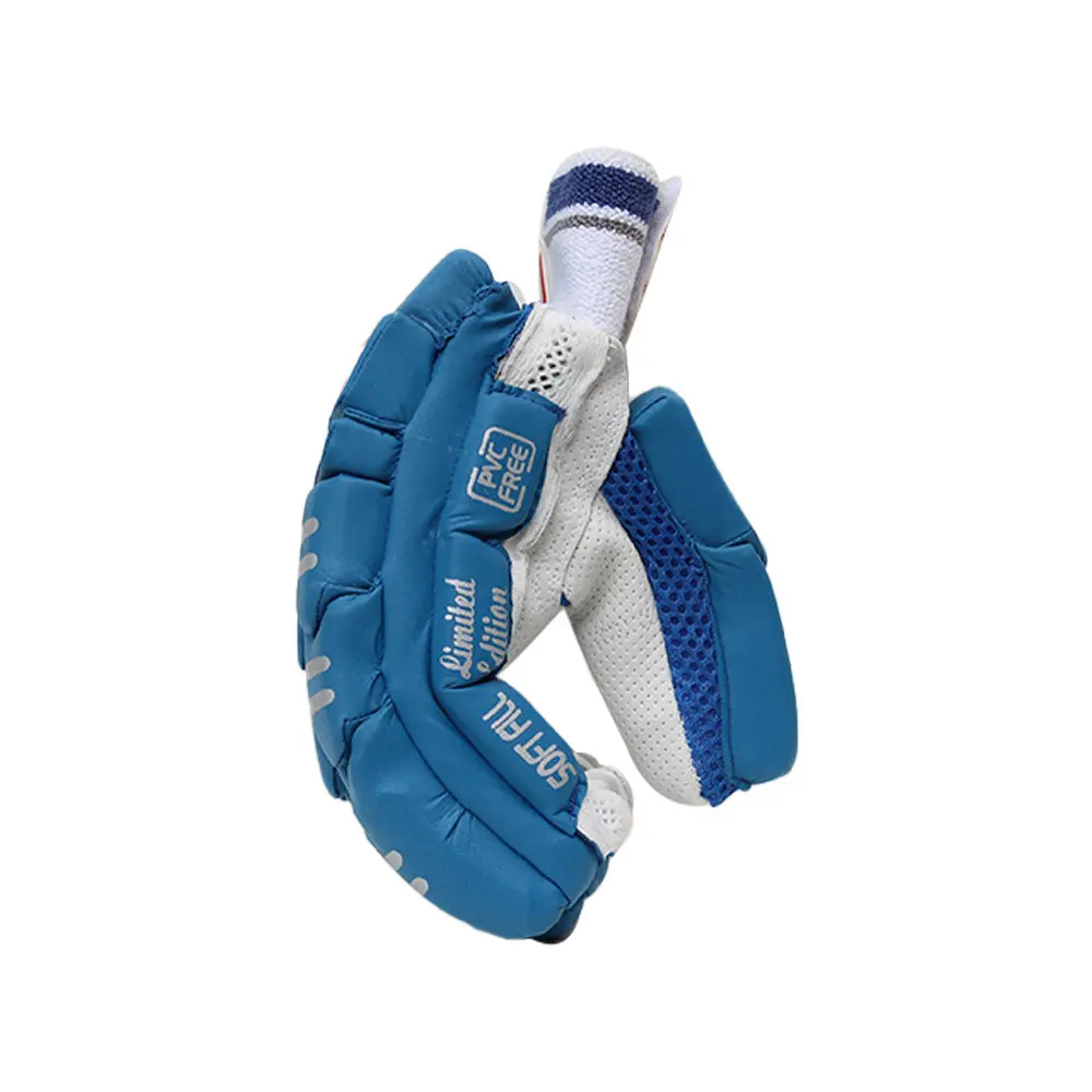 DS Blue Cricket Pads & Gloves Set - Image 8
