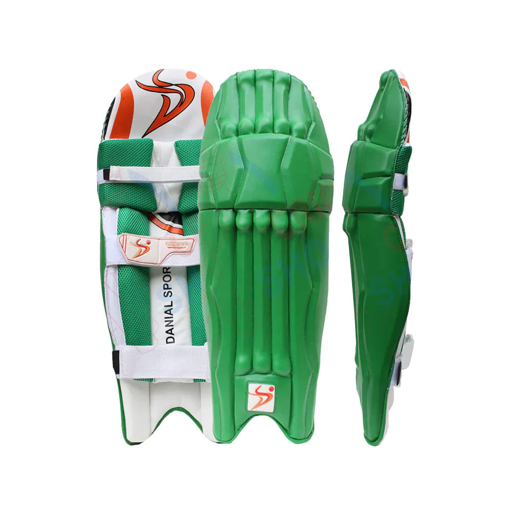 DS Green Cricket Batting Pads - Image 5