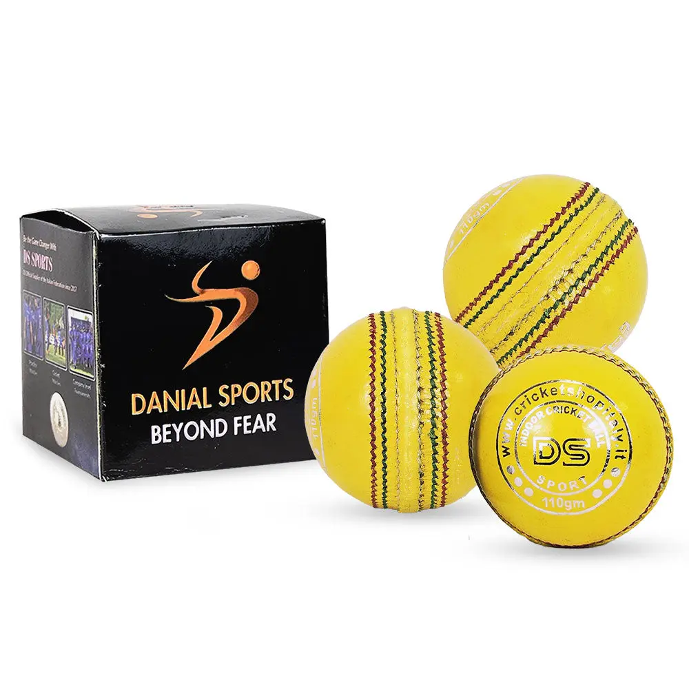 DS Indoor Cricket Ball (Pack of 6) - Image 5