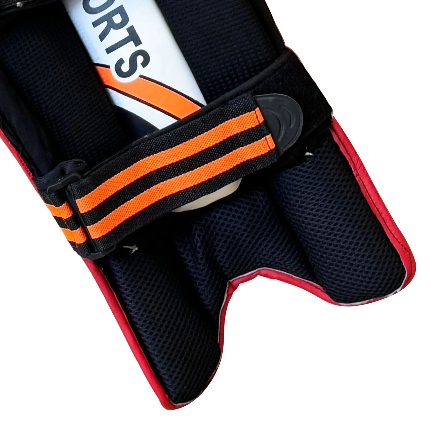 DS Red Cricket Batting Pads Adult - Image 8