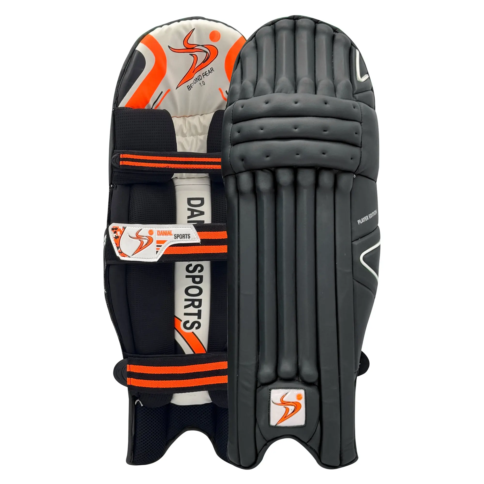 DS Black Cricket Batting Pads