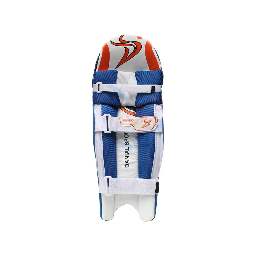DS Blue Batting Pads Junior - Image 3