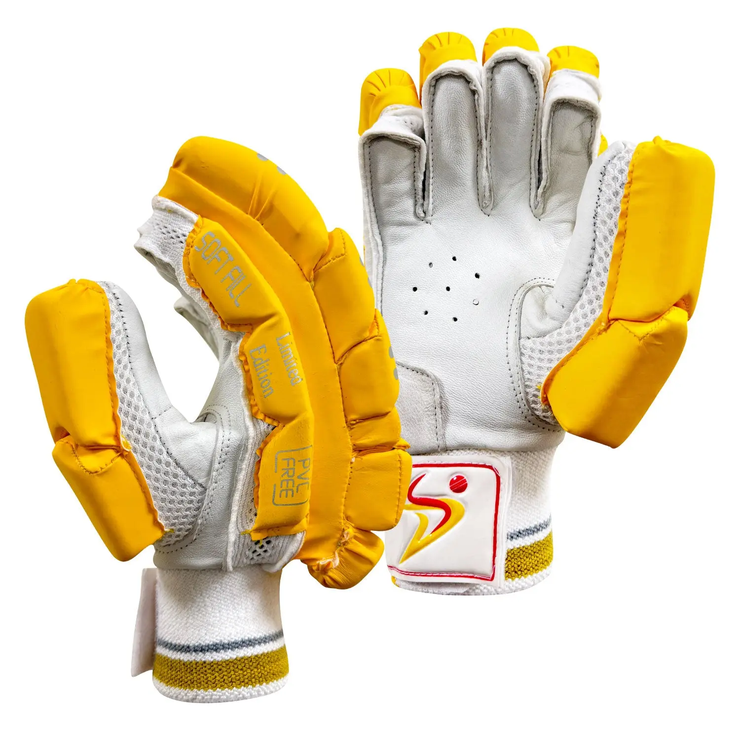 DS Yellow Batting Gloves (Adult) - Image 4