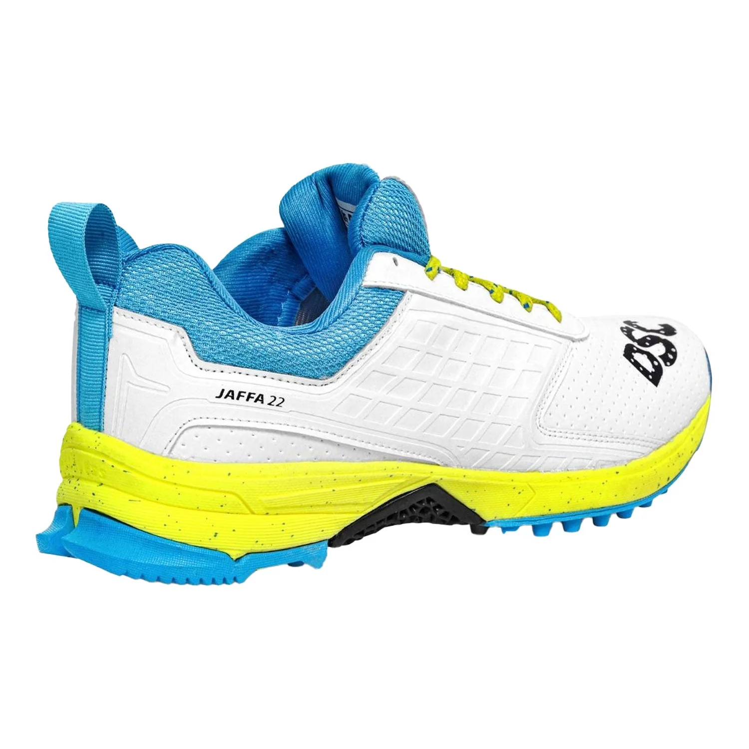 DSC Jaffa 22 Cricket Shoes Lime Yellow - Image 5
