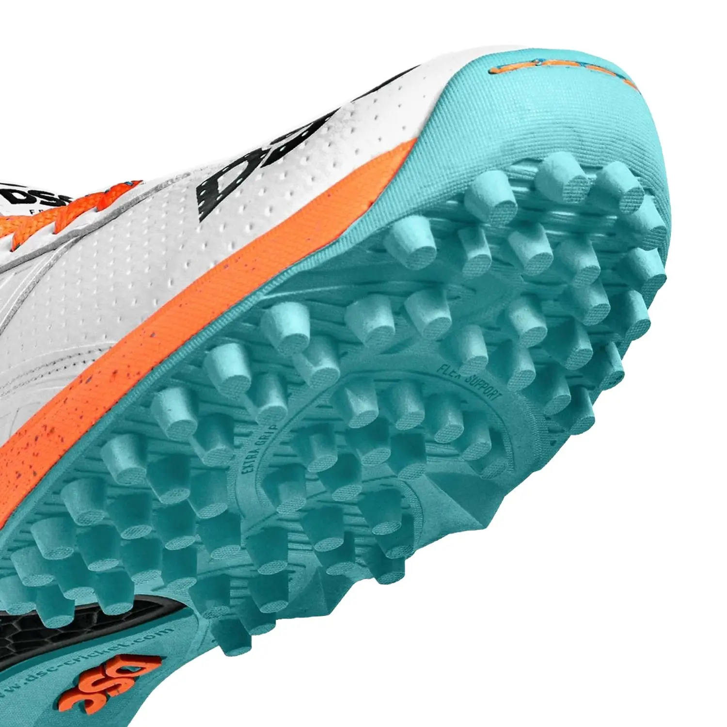 DSC Jaffa 22 Cricket Shoes Orange - Image 4