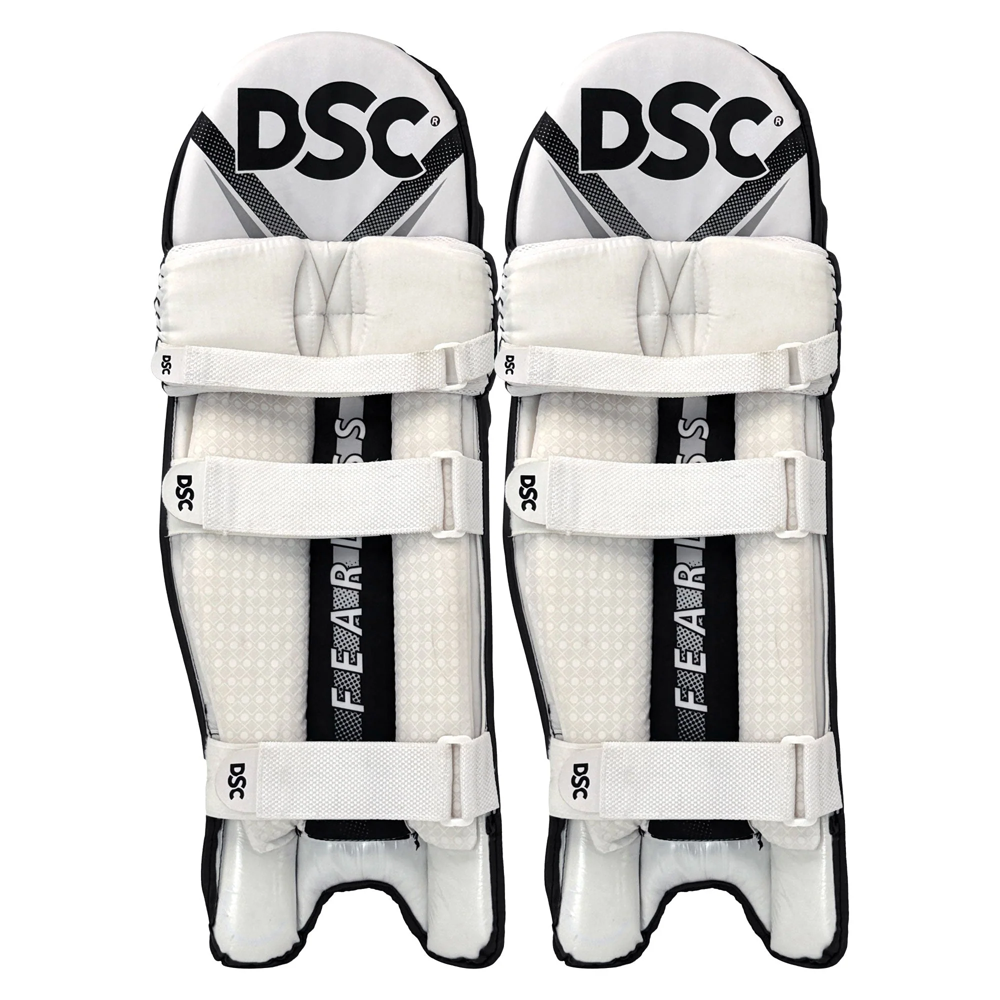 DSC Pro X Batting Leg Guard Black - Image 2