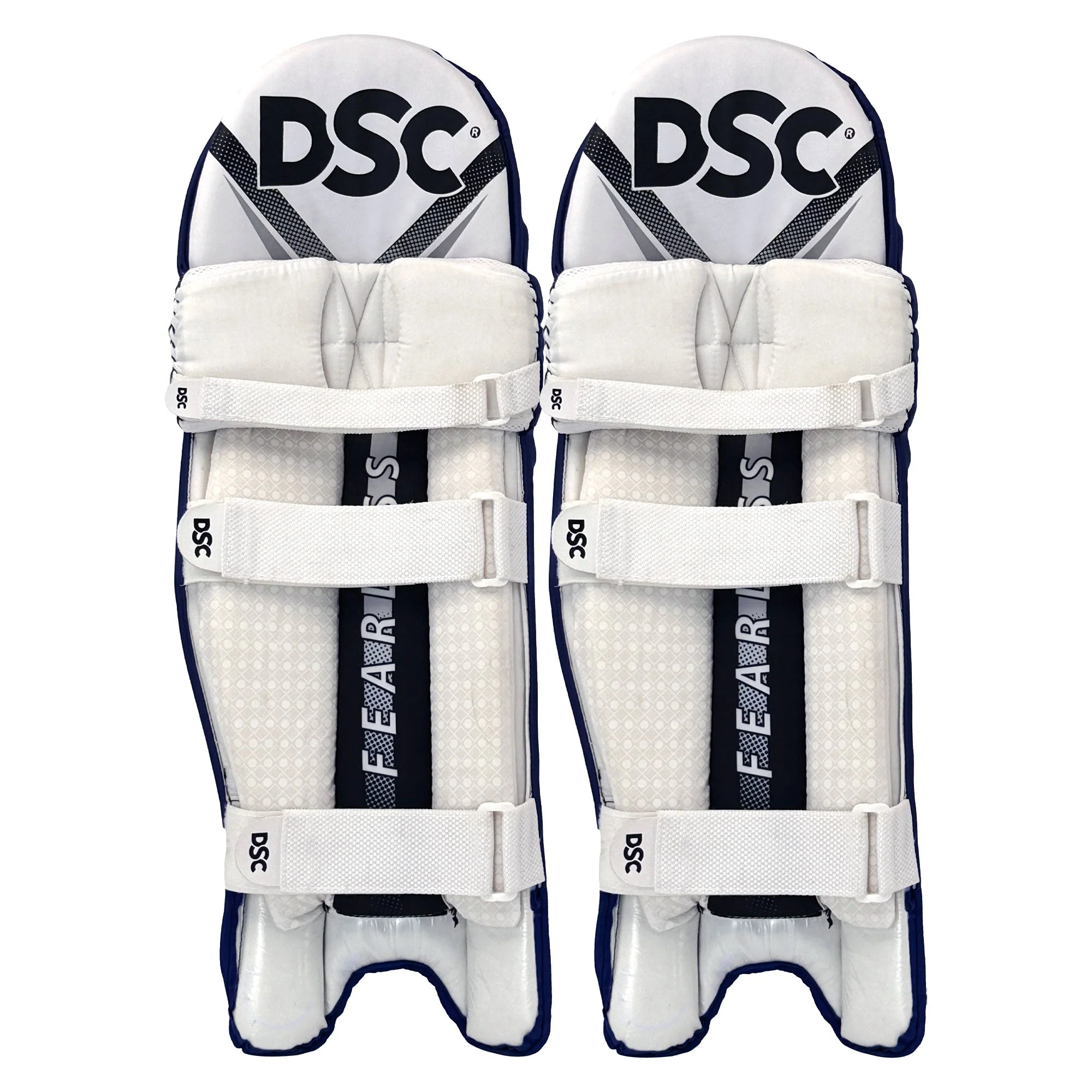 DSC Pro X Batting Leg Guard Navy - Image 3
