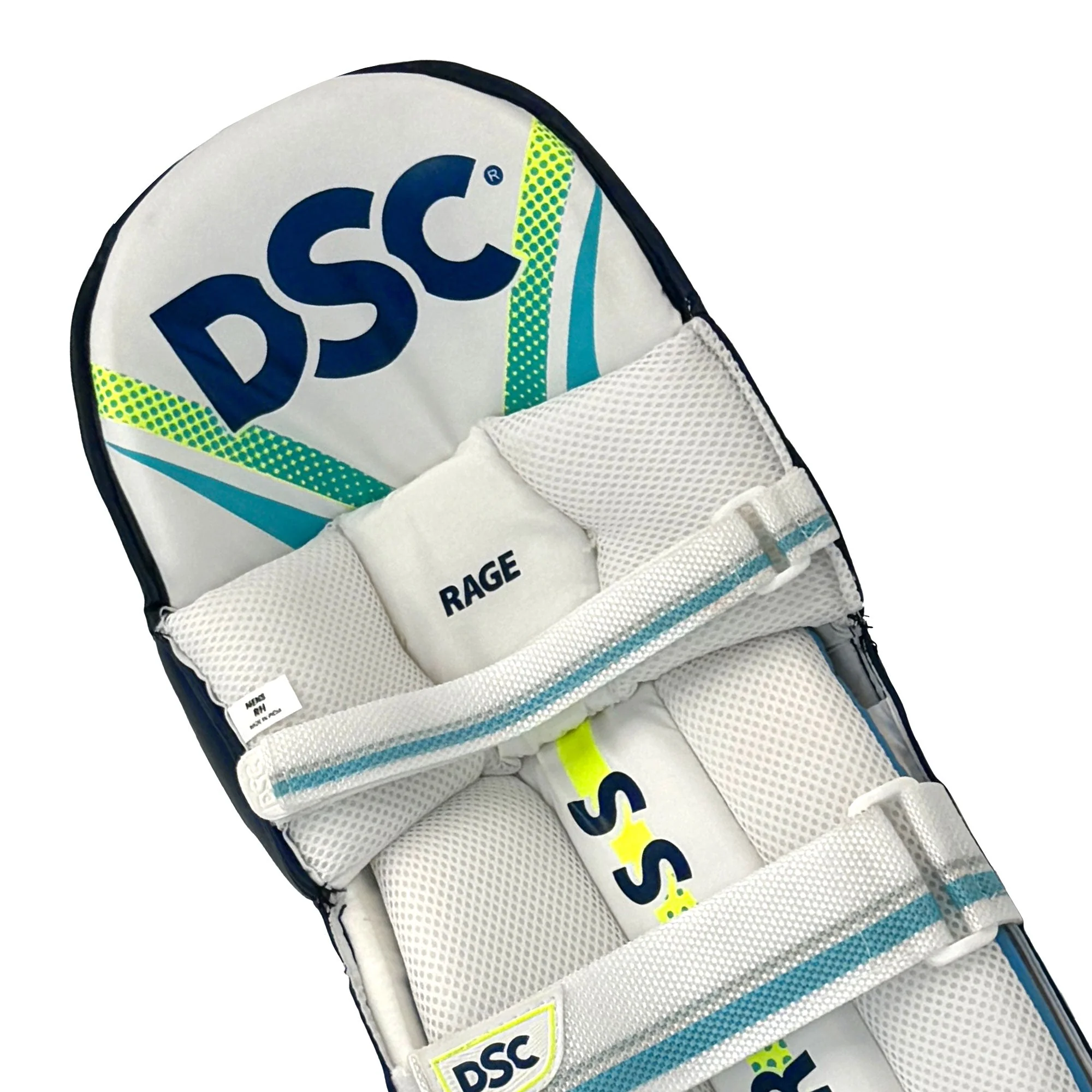 DSC Rage Cricket Batting Pads Navy - Image 10