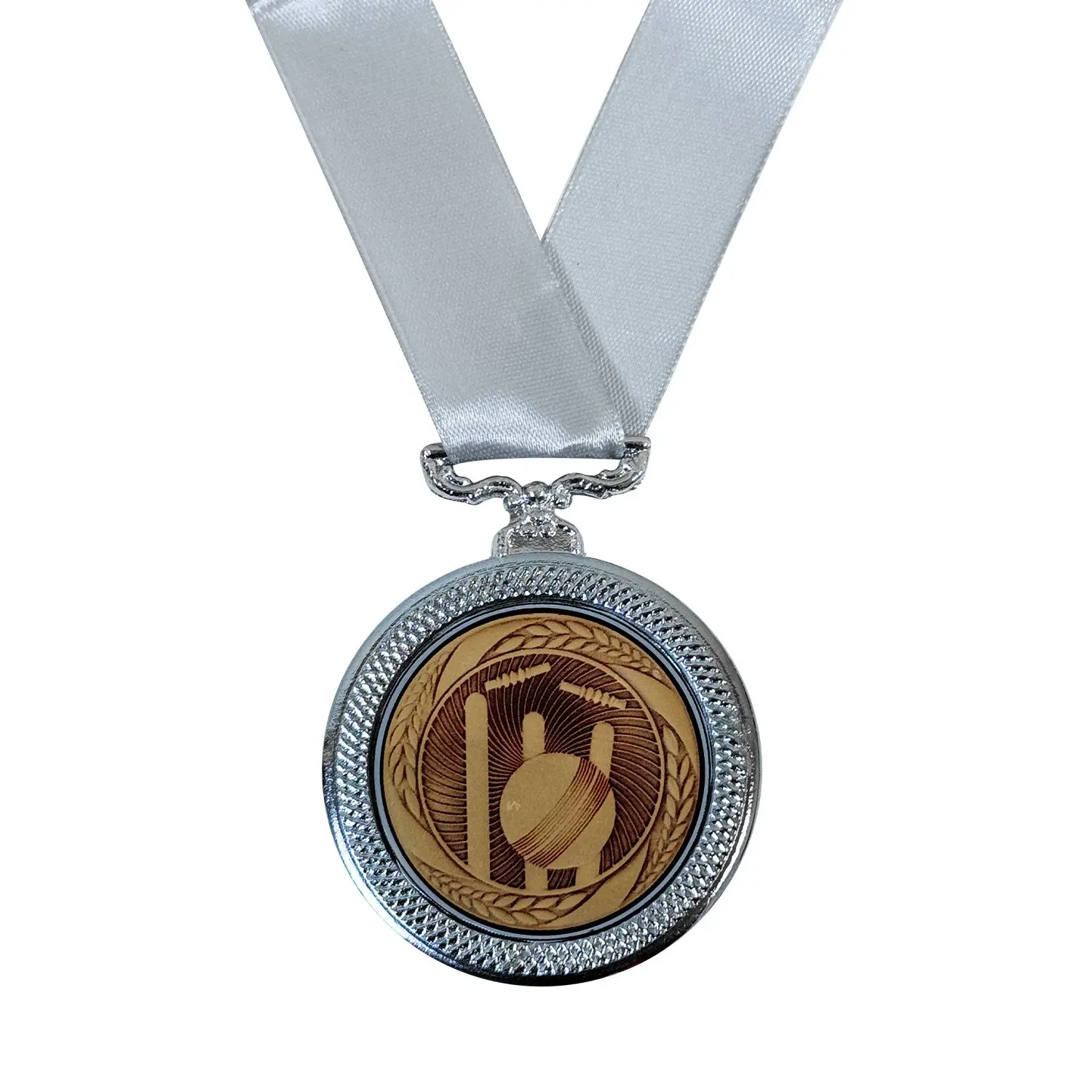 Falcon Cricket Medal 60mm - Image 2