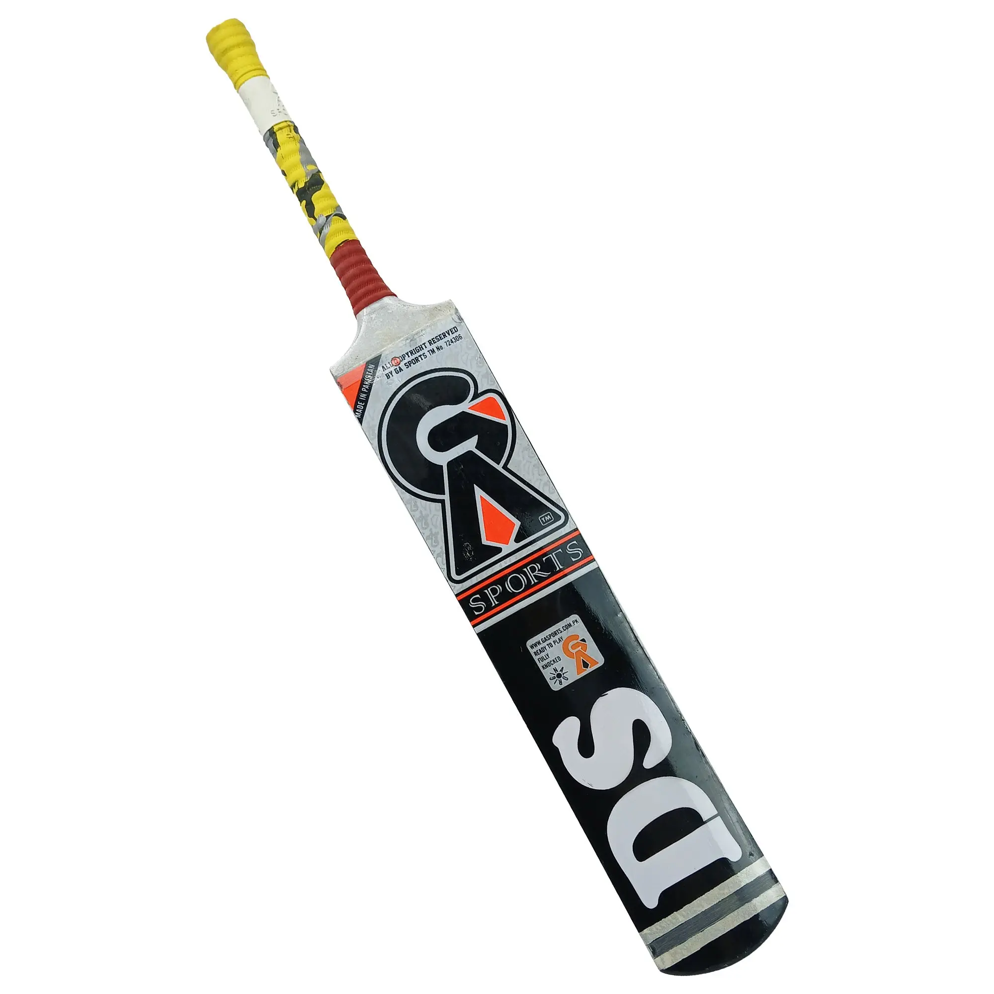GA Qasim sirilankan tape ball bat - Image 2