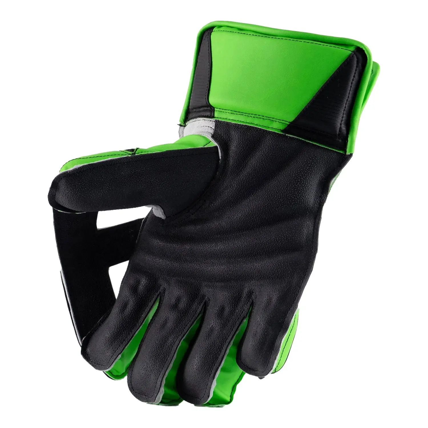 Gray Nicolls Test Green WicketKeeping Gloves - Image 3