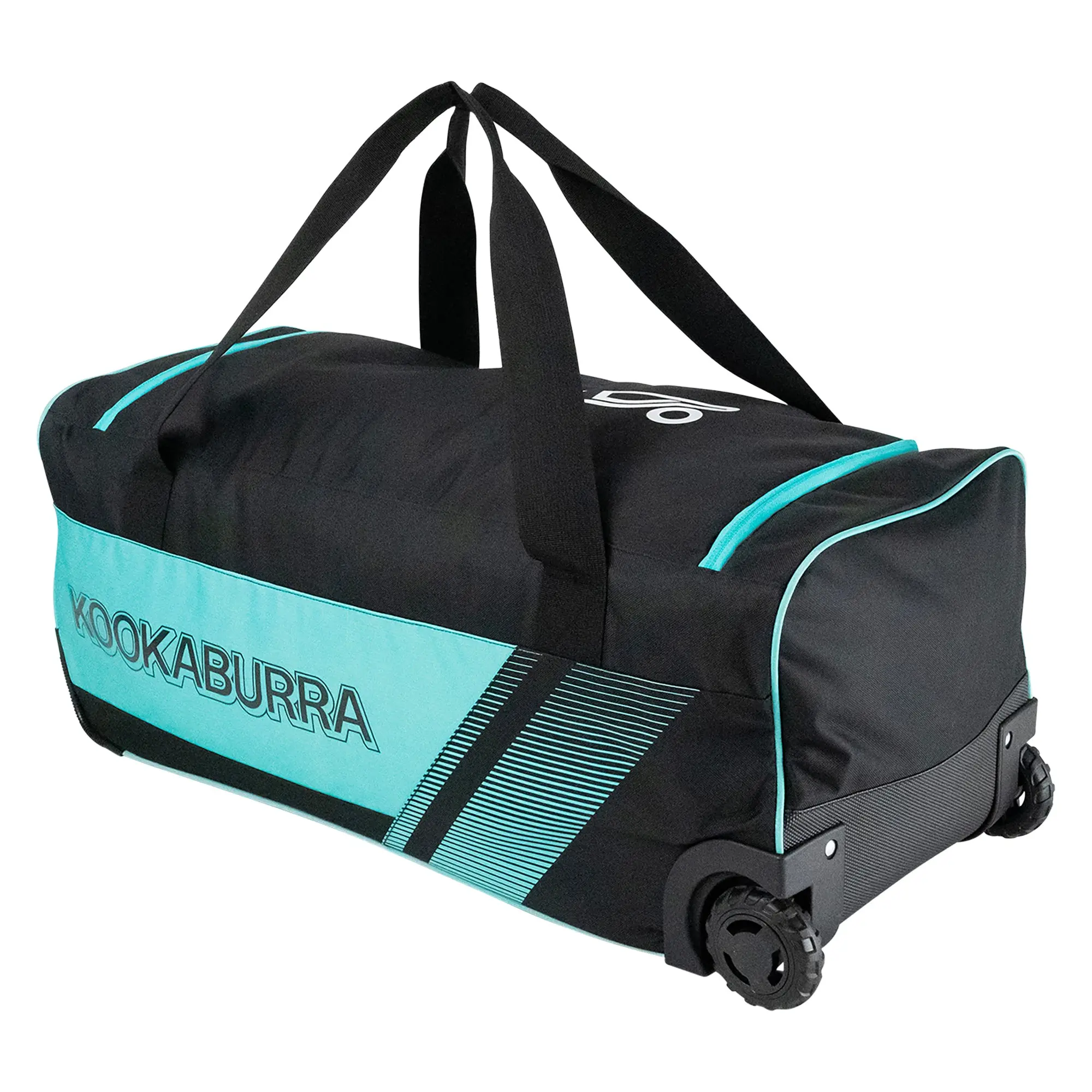 Kookaburra 9500 Wheelie Bag Black/Teal - Image 2