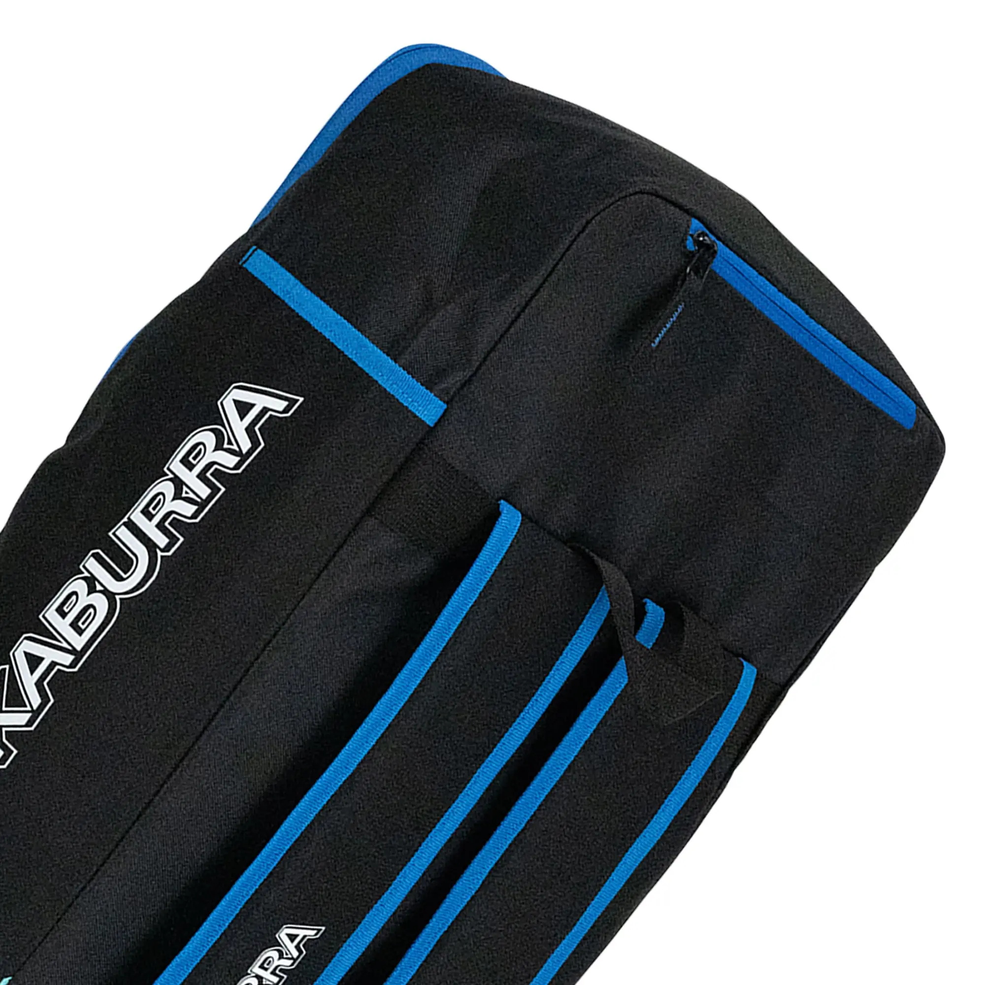 Kookaburra D6500 Duffle Bag BLACK & BLUE - Image 3