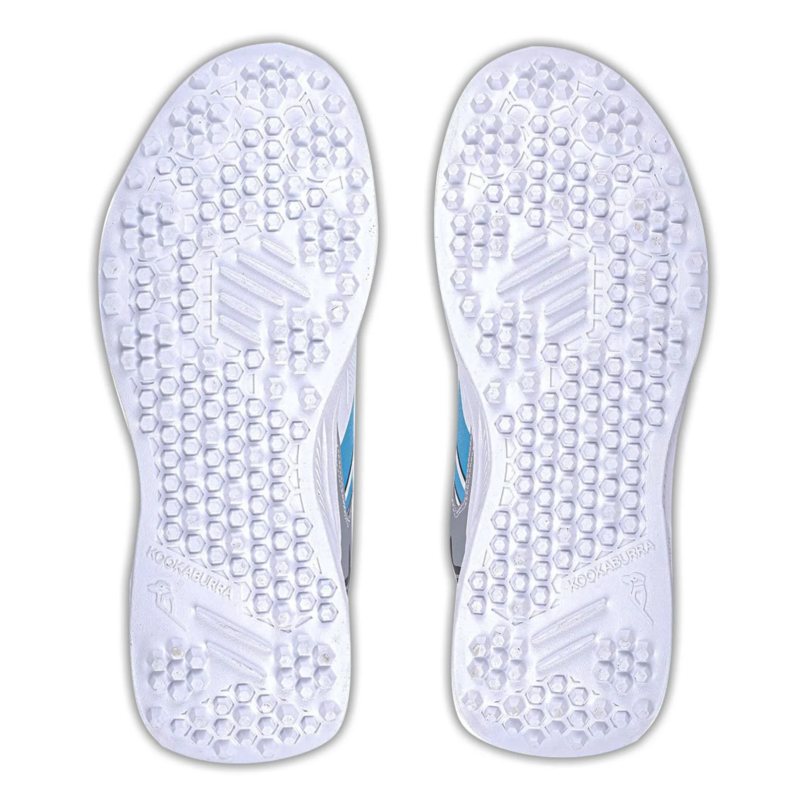 Kookaburra Kc 1.0 Rubber Cricket shoes White/ Mint - Image 3