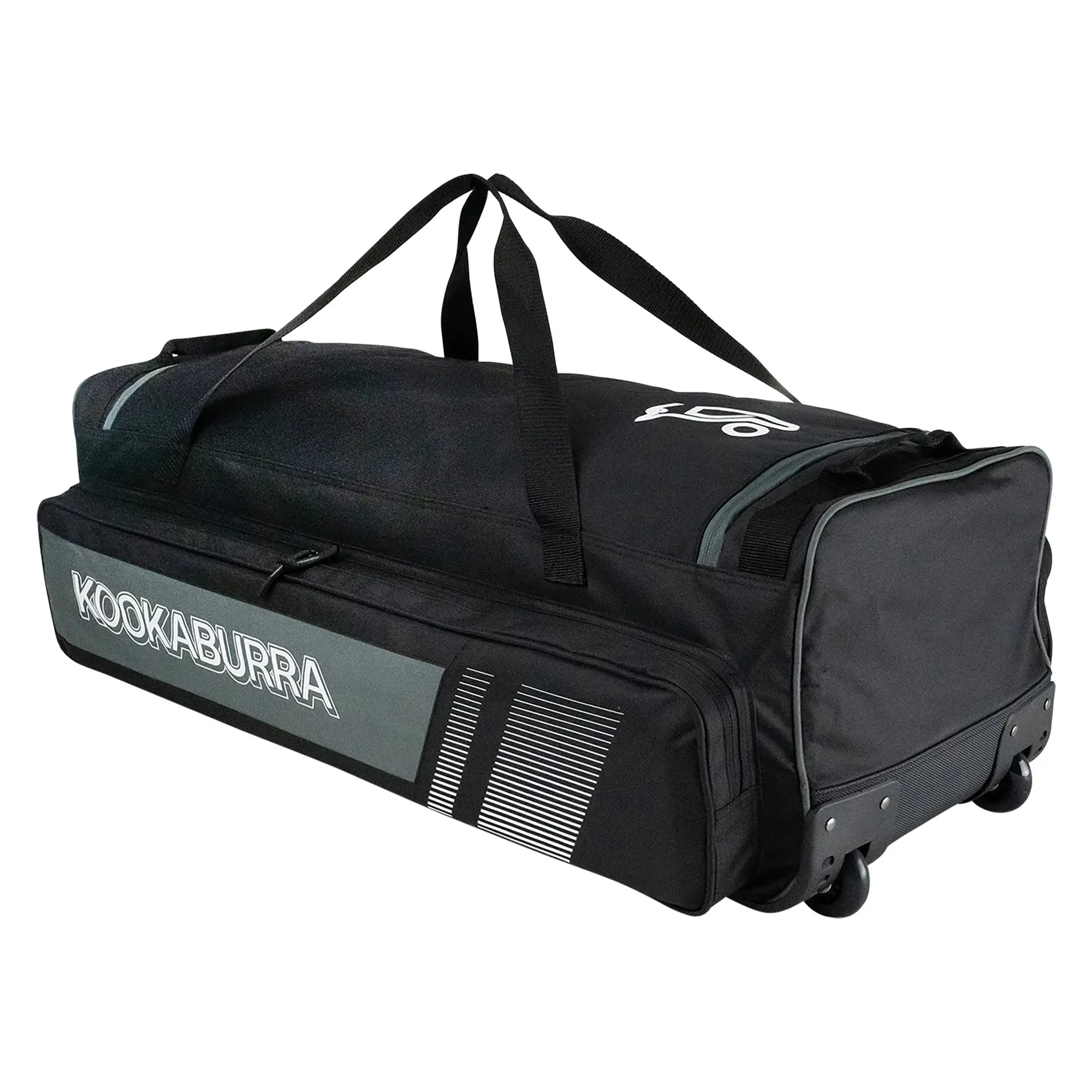 Kookaburra PRO 3500 Wheelie Bag Black/Grey - Image 2