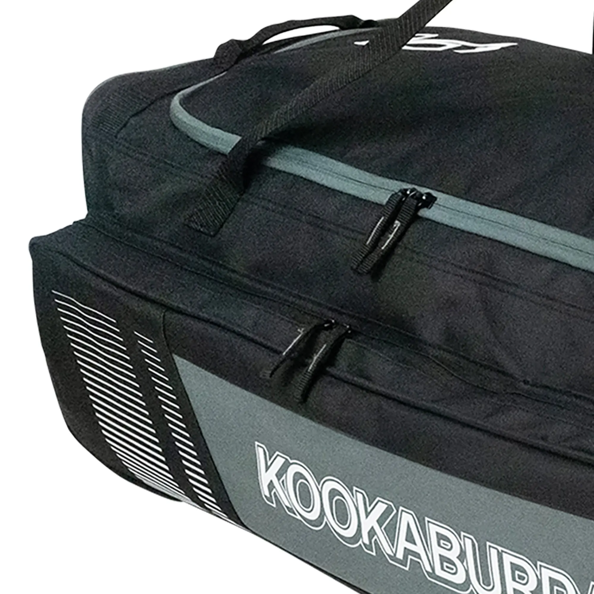 Kookaburra PRO 3500 Wheelie Bag Black/Grey - Image 3