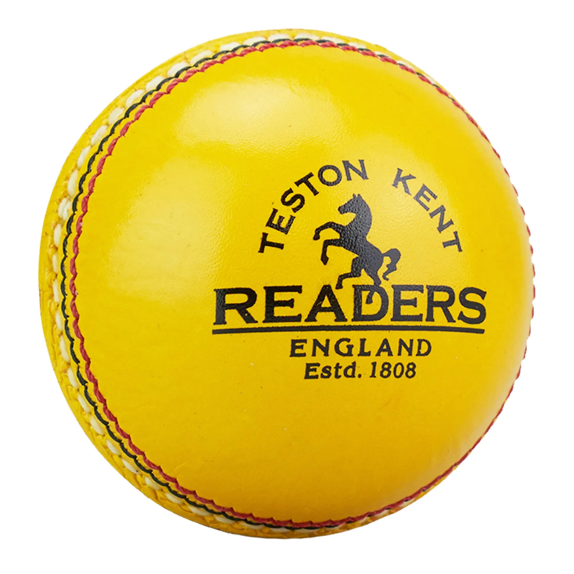 Kookaburra Readers Indoor Leather Yellow Cricket Ball