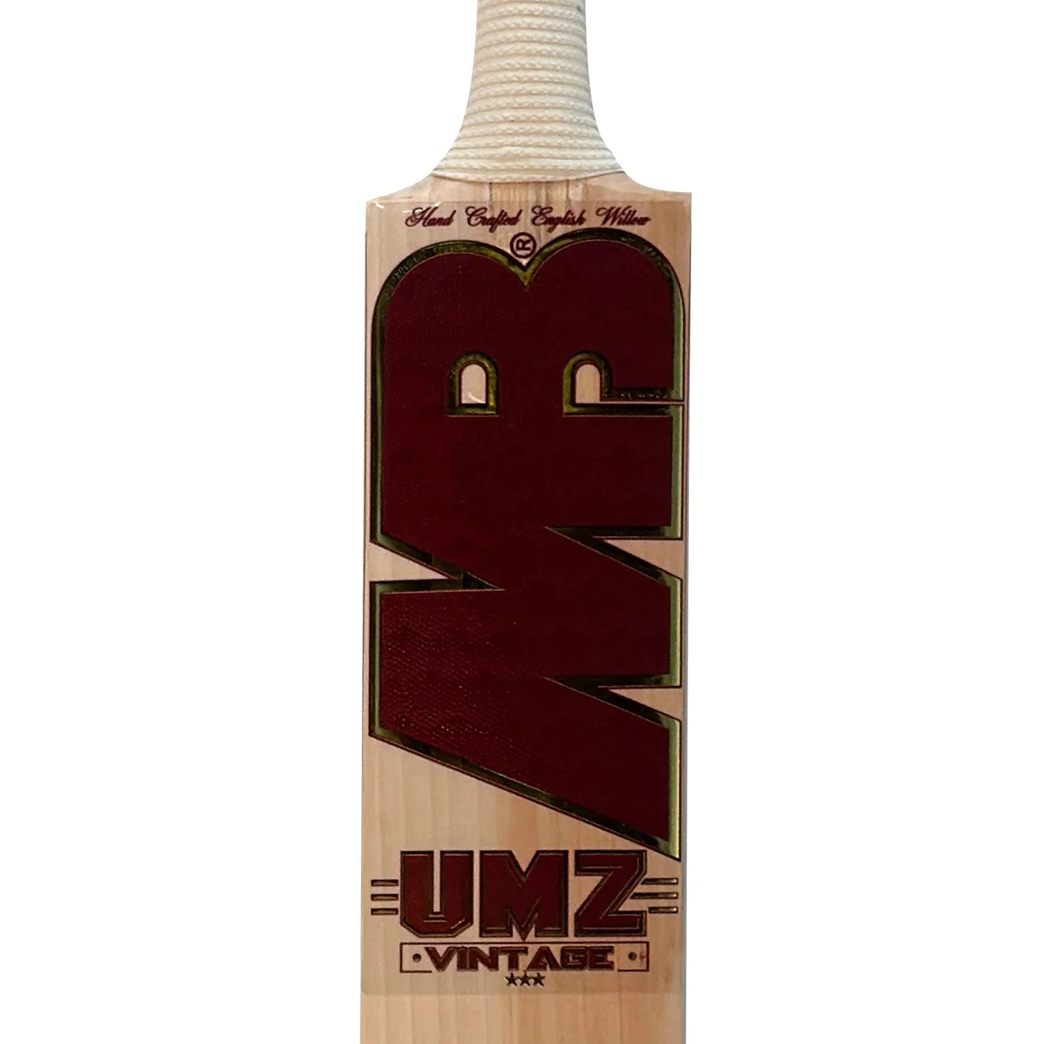 MB Malik Umz Vintage 3 Star Edition Cricket Bat - Image 10