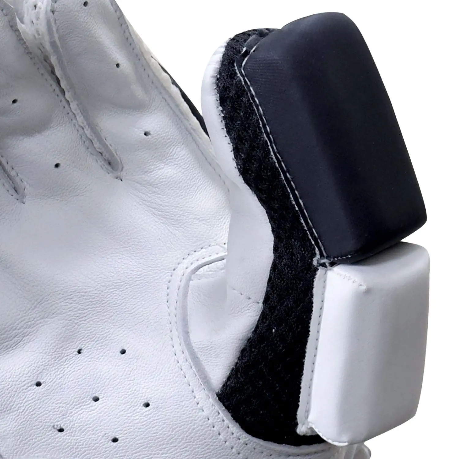 Mids White Gold Batting Gloves - Image 12