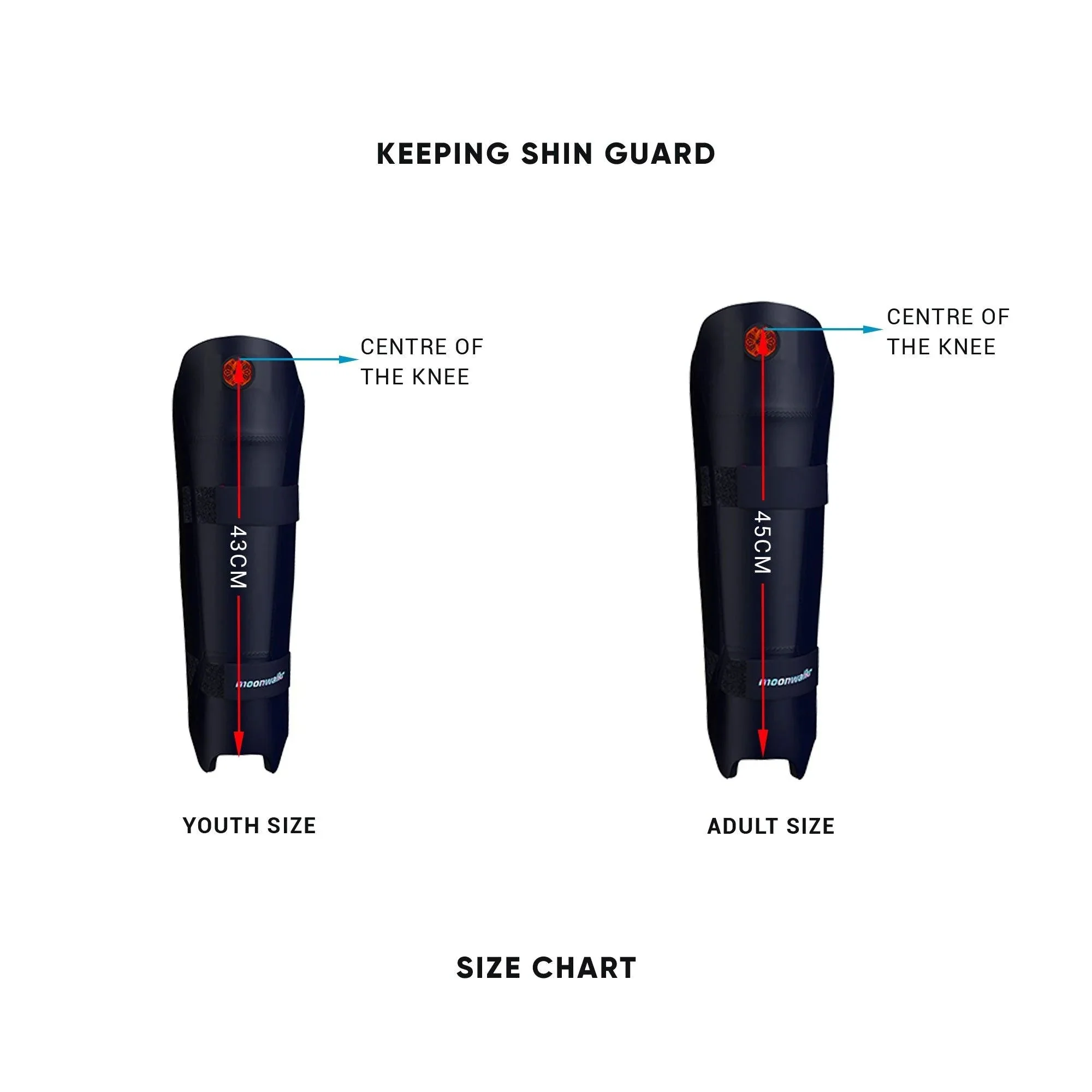 Moonwalkr Wicketkeeping Shin Guard - Image 14