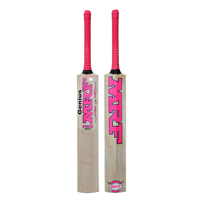 MRF Genius Pink Edition English Willow Cricket Bat