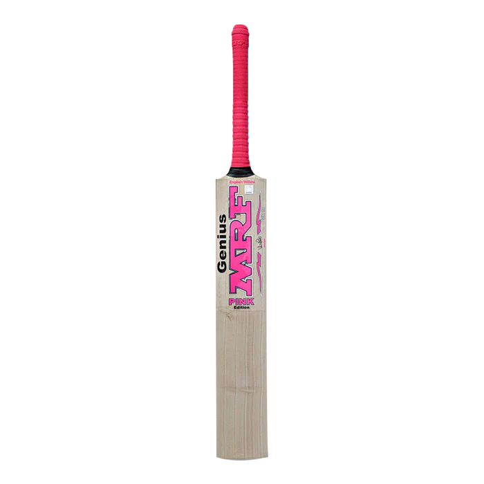 MRF Genius Pink Edition English Willow Cricket Bat - Image 2