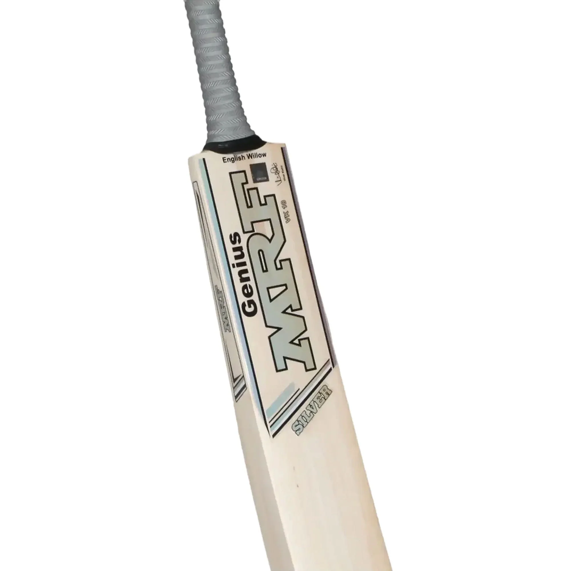 MRF Genius Silver English Willow Cricket Bat - Image 2