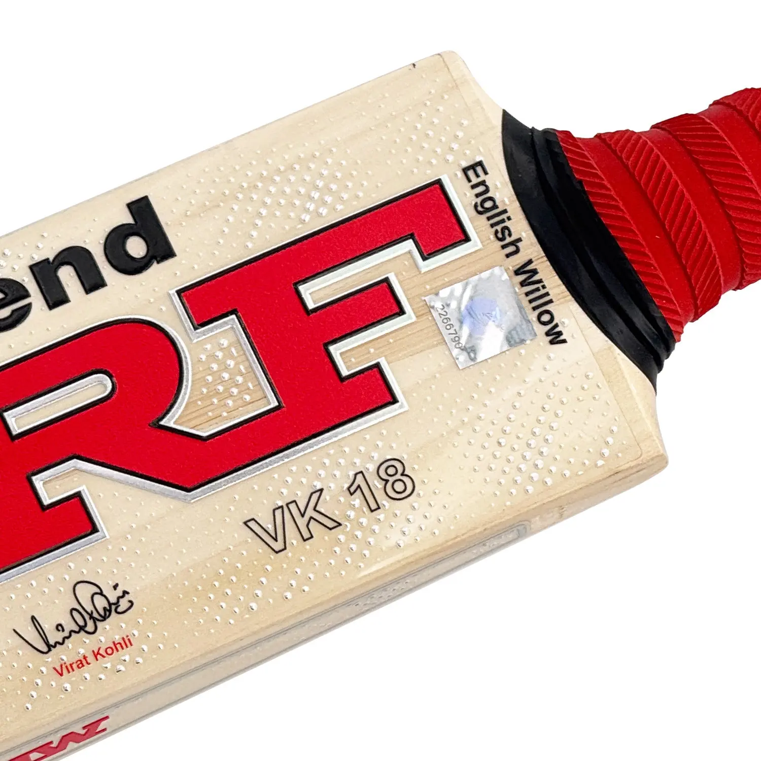 Mrf VK 18 Legend English Willow Cricket Bat - Image 9