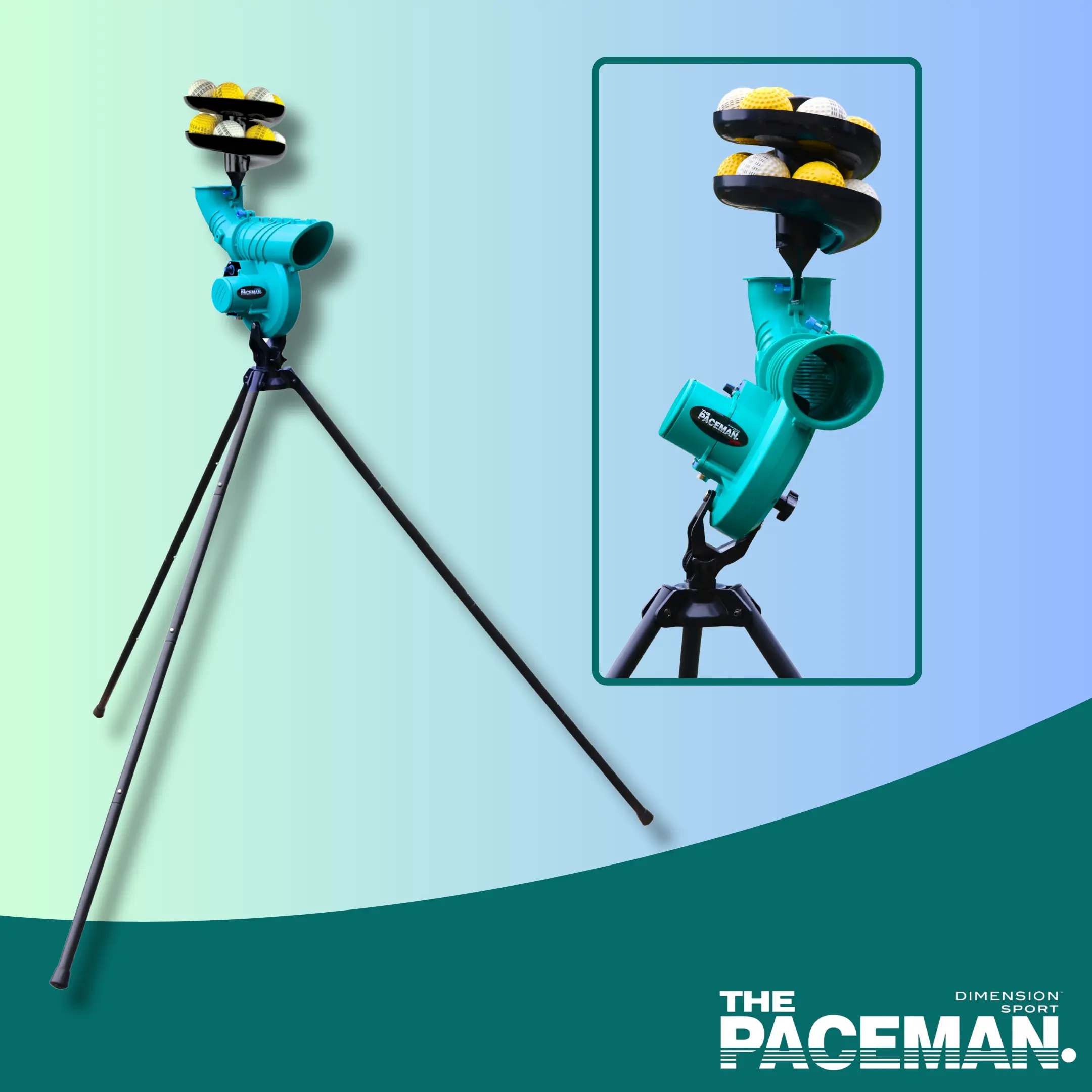 Paceman 195XT Cricket Bowling Machine - Image 2