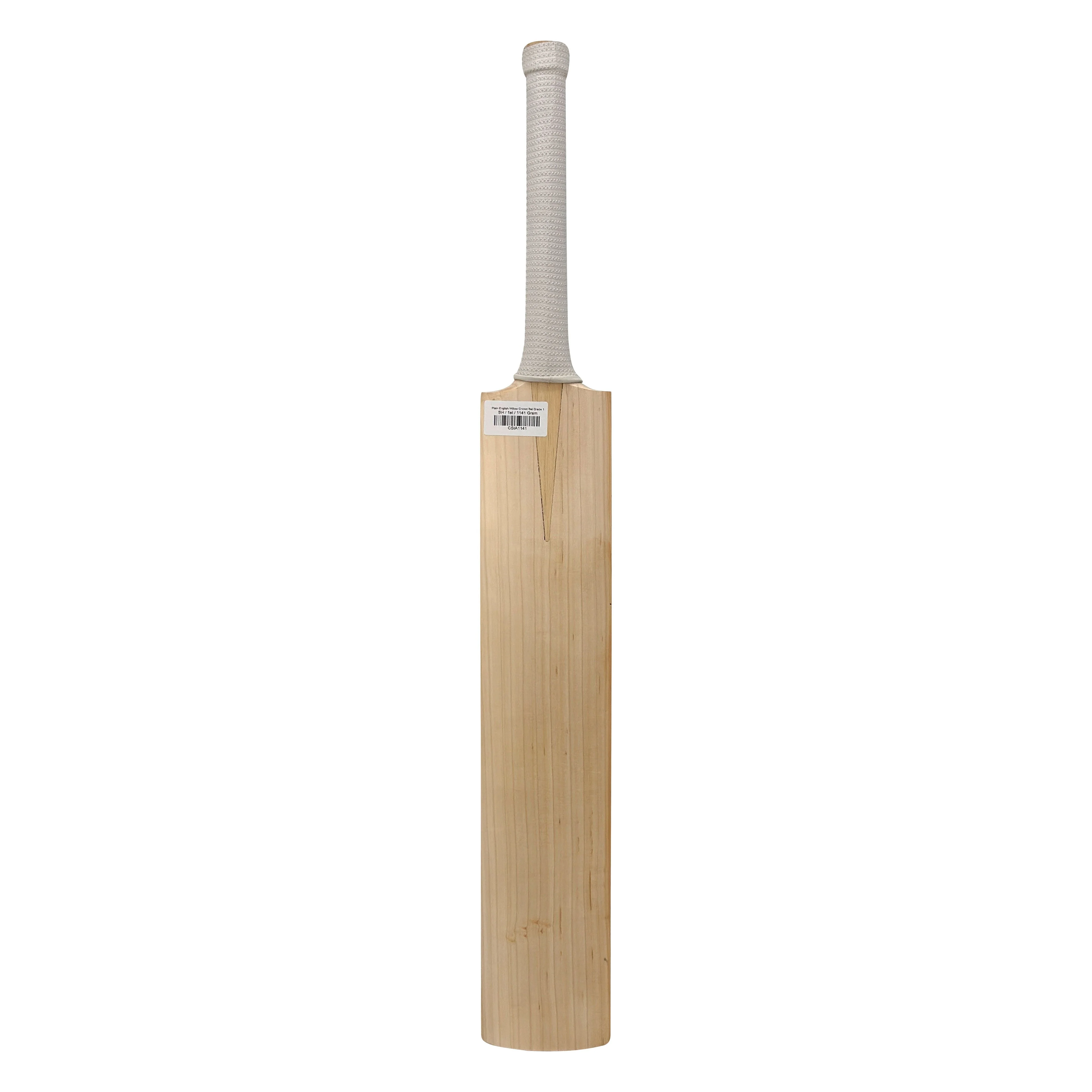 Plain English Willow Cricket Bat Grade 1 - Image 2