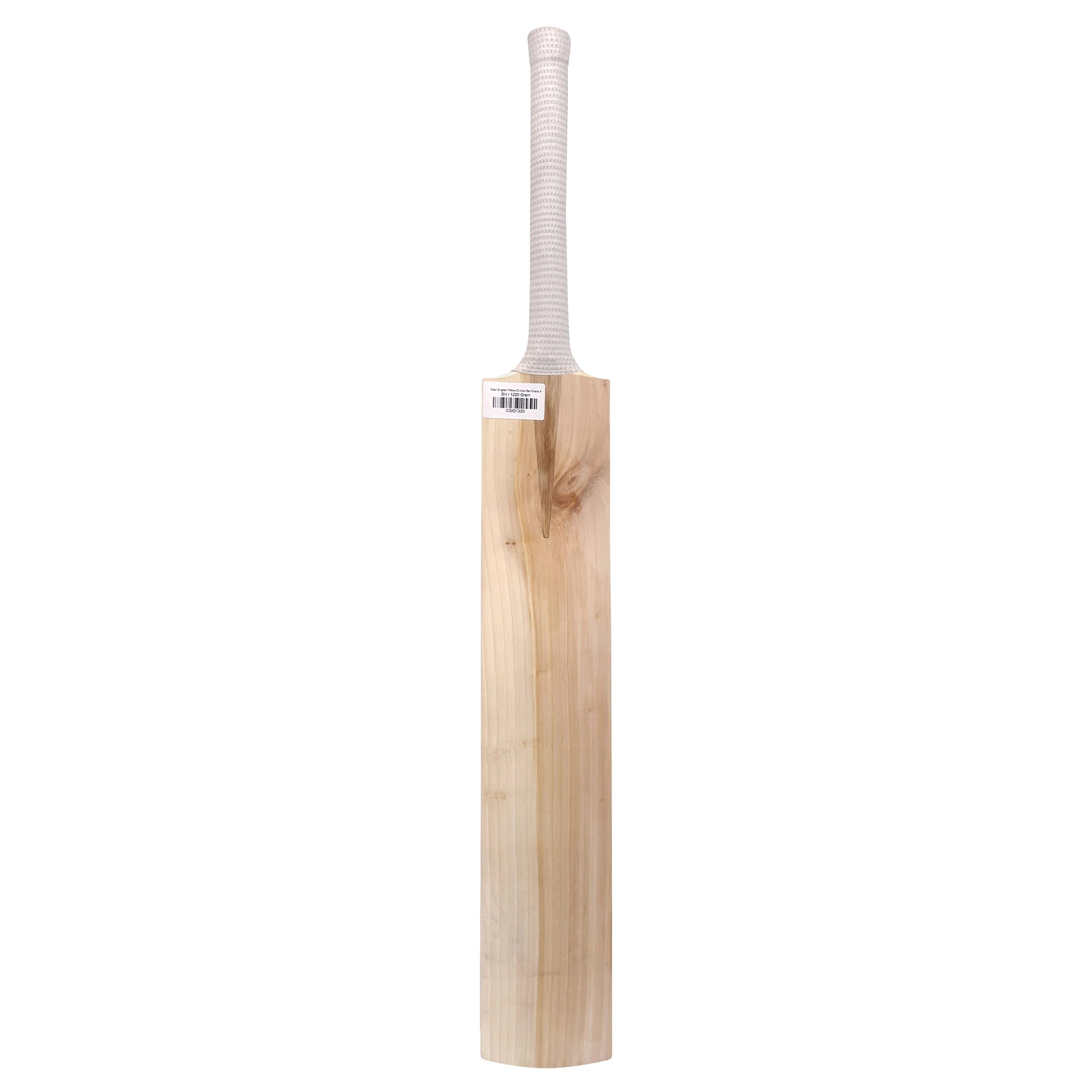 Plain English Willow Cricket Bat Grade 4 - Image 4