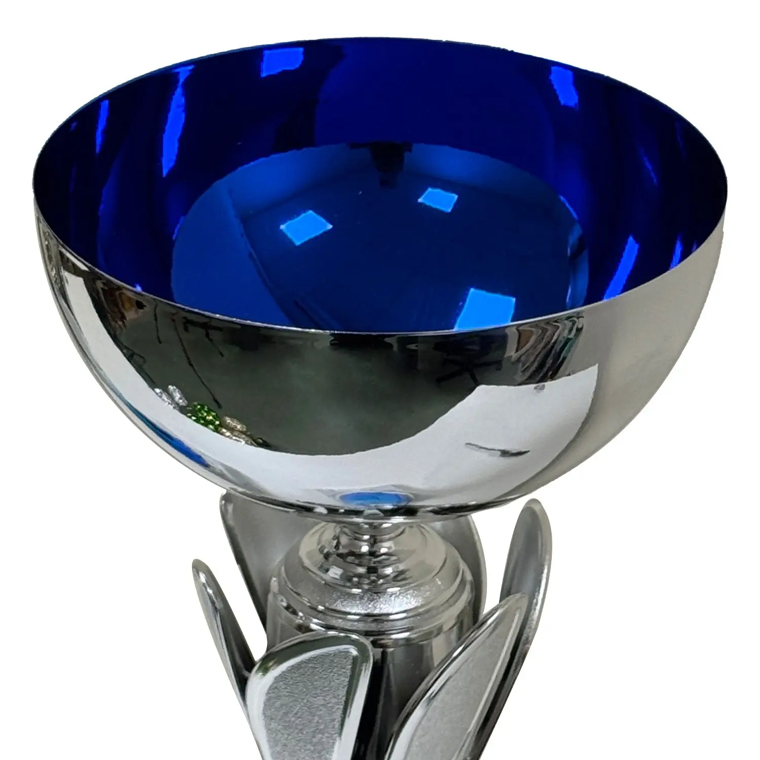 Rio Vista Silver & Blue Metal Bowl Trophy Cup - Image 8