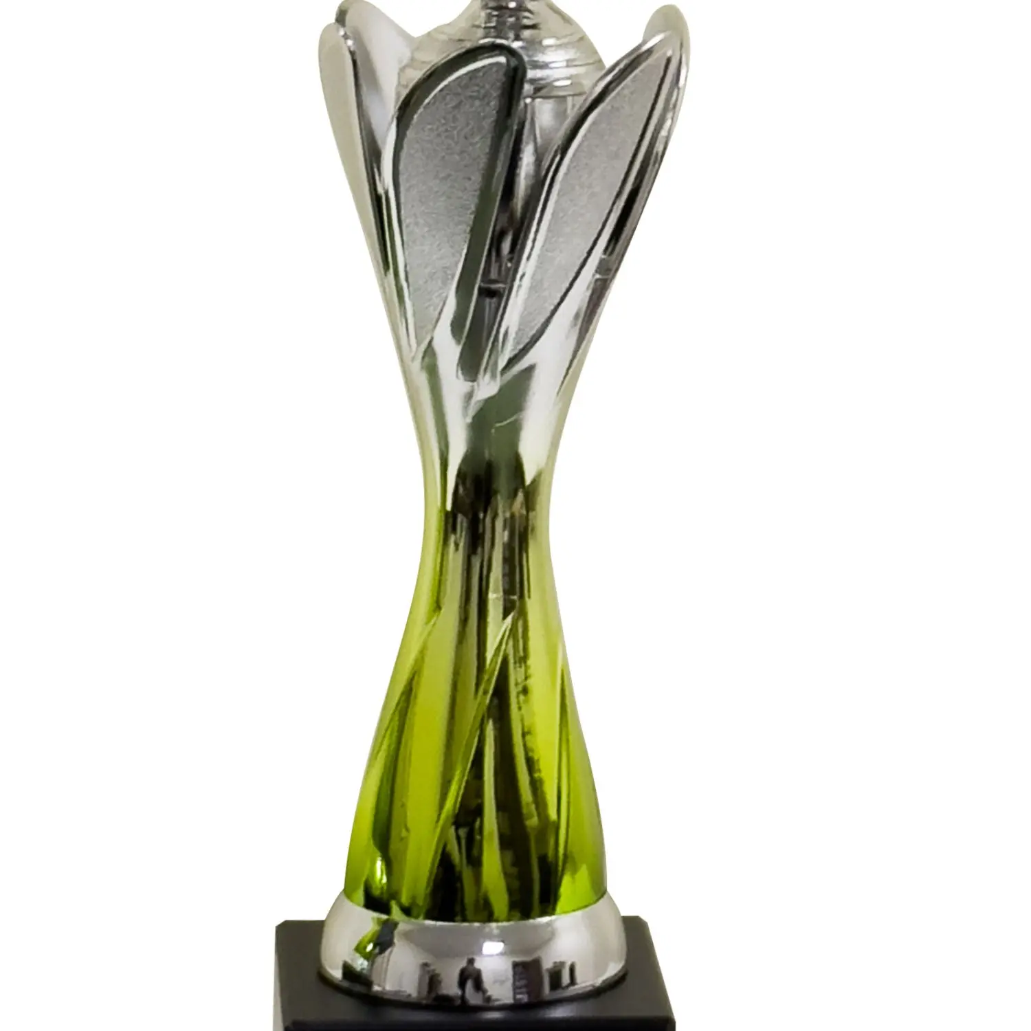 Rio Vista Silver & Green Metal Bowl Trophy Cup - Image 6