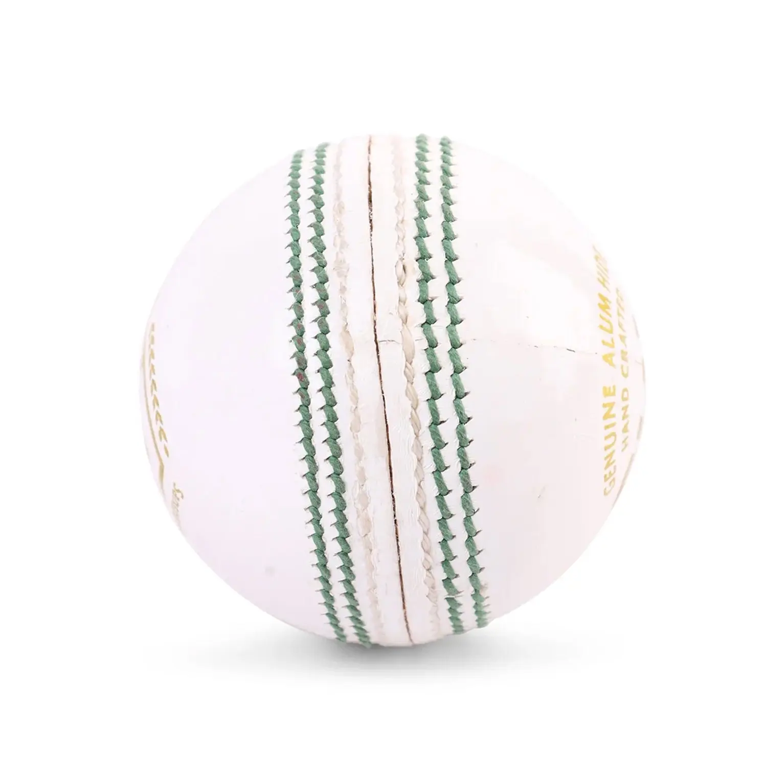 SG Club™ Cricket Leather Ball White - Image 3